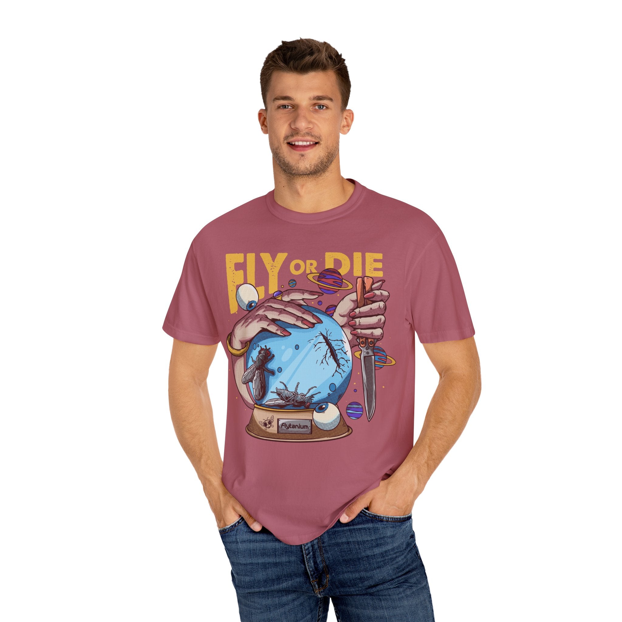 Flytanium - Fly or Die Graphic T-Shirt | Full Color