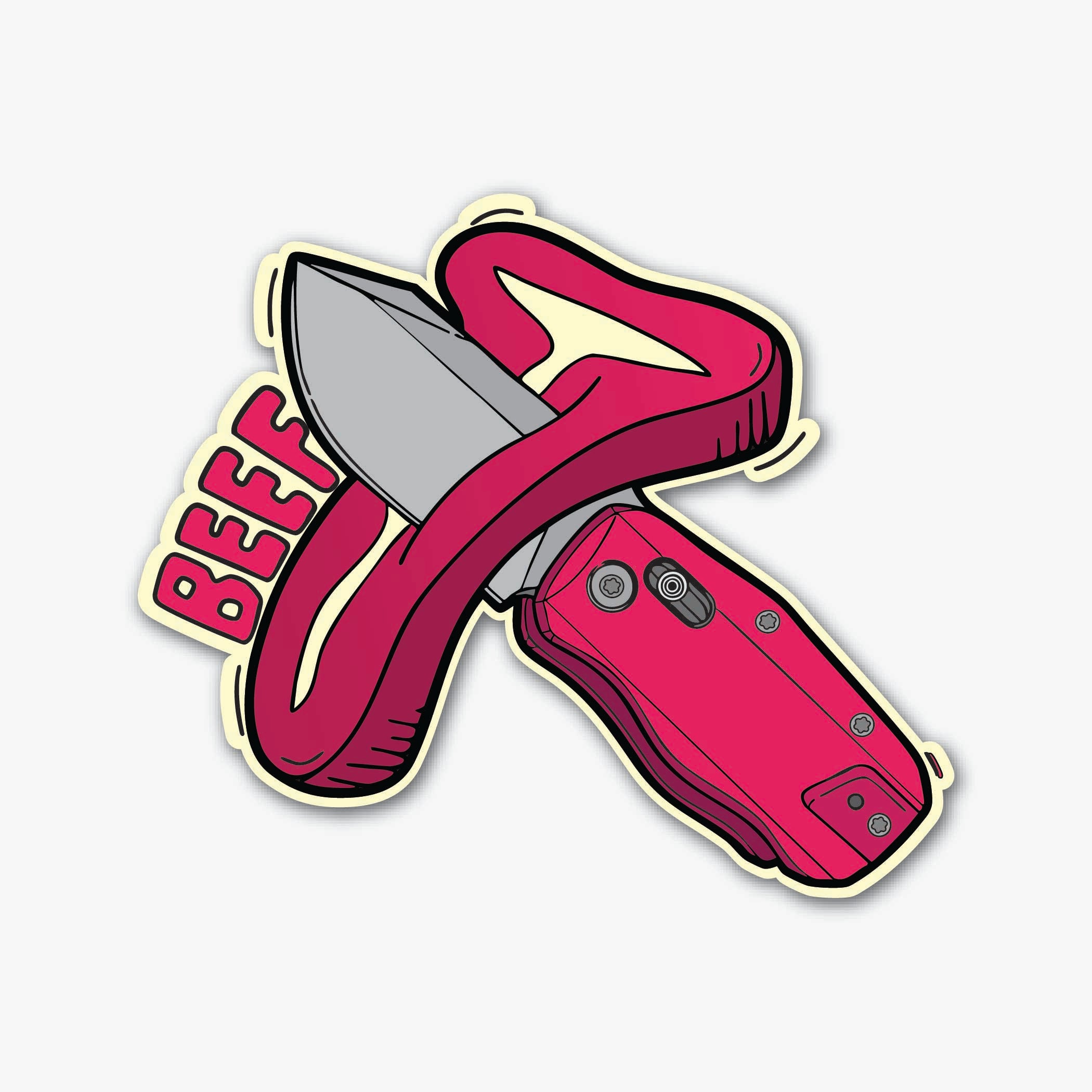 BEEF™ T-Bone Sticker