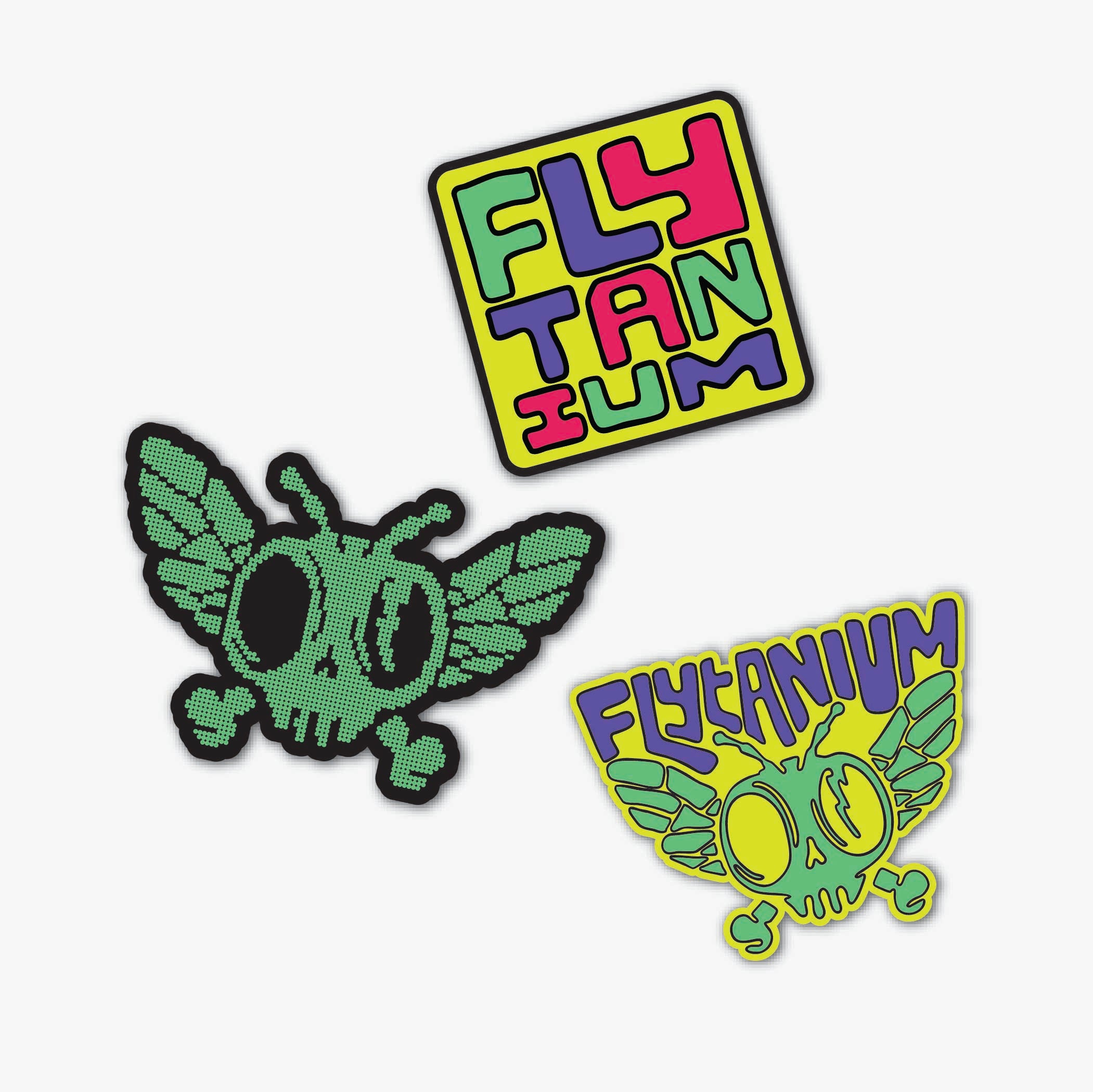 Flytanium Sticker Pack