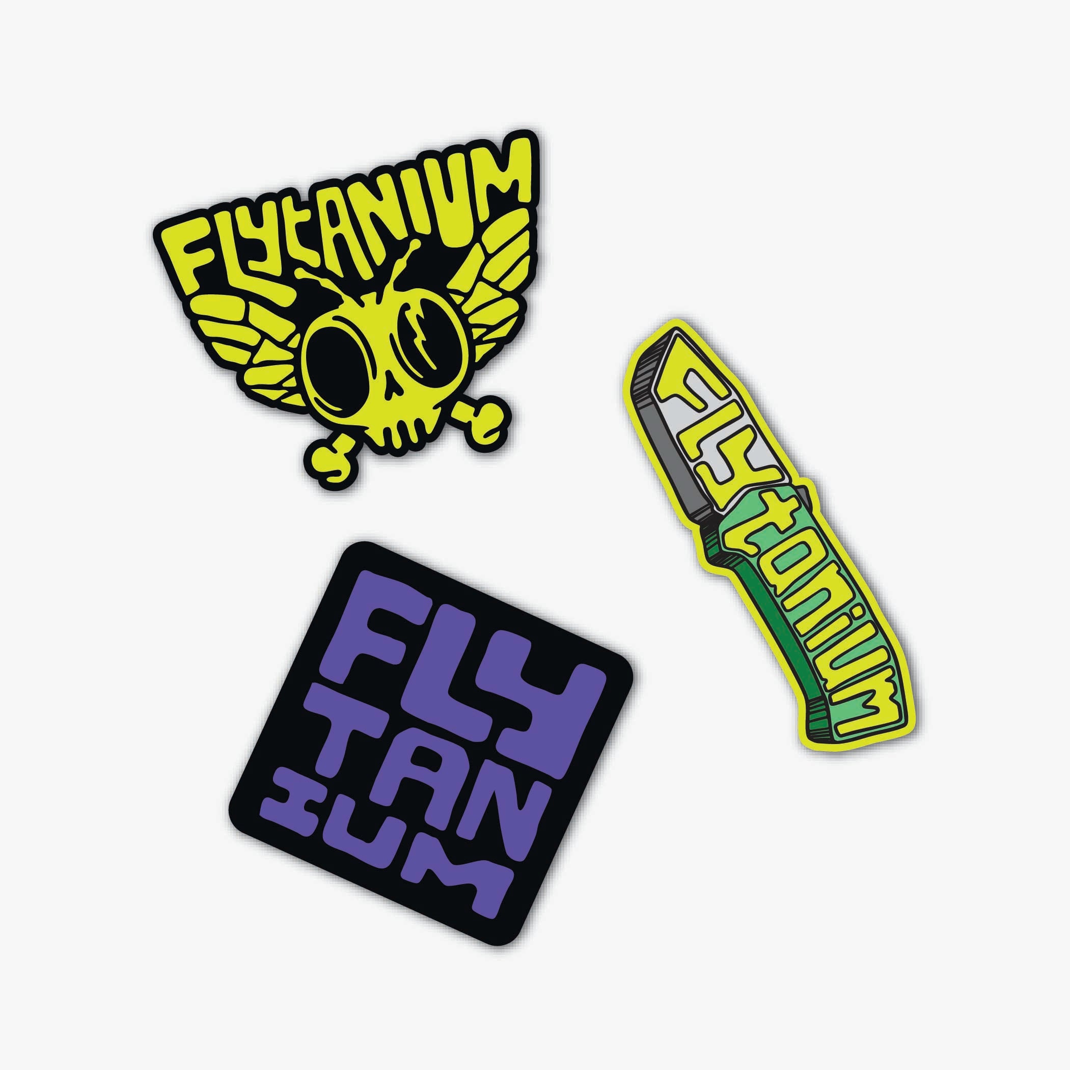 Flytanium Sticker Pack