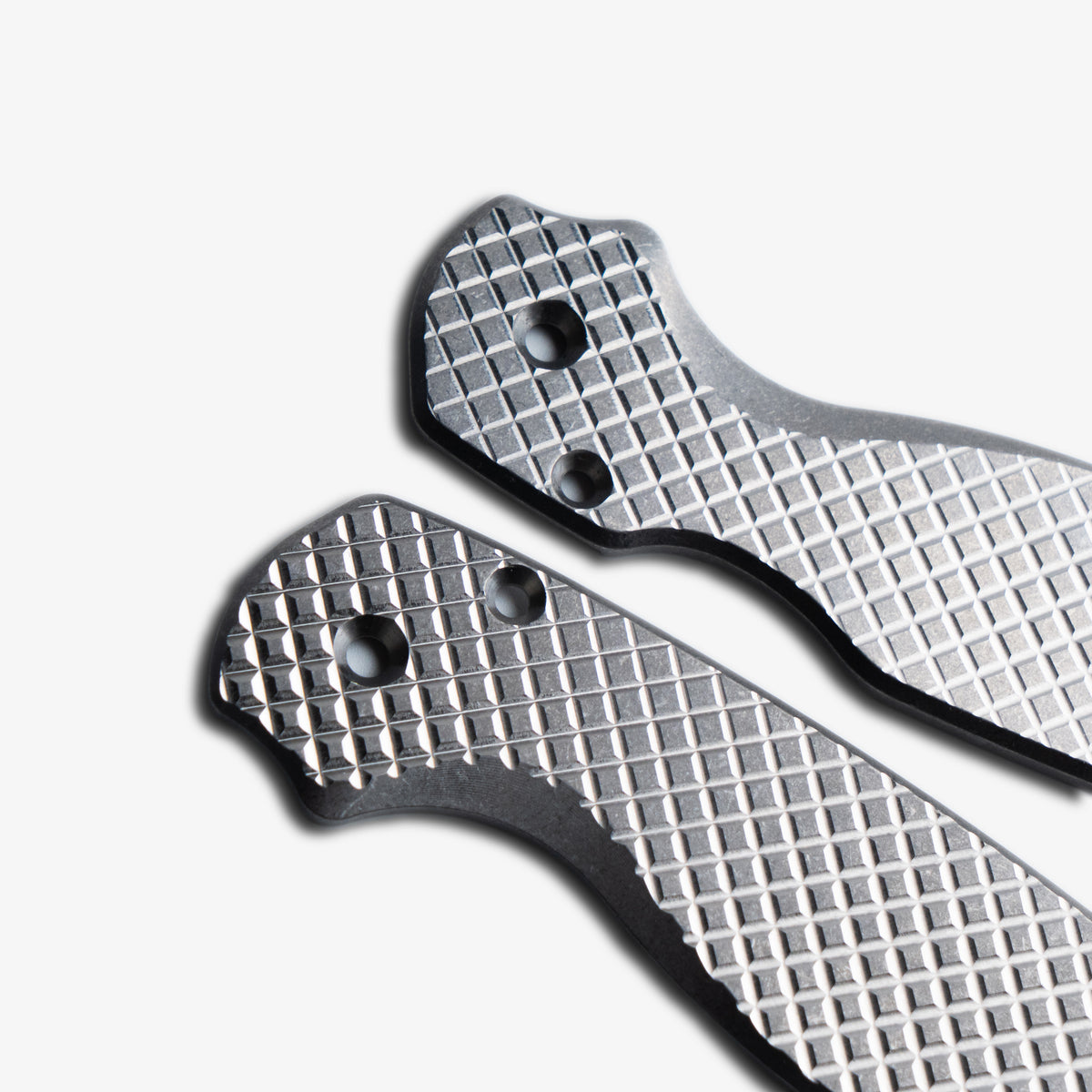 Milled Titanium Scales for Spyderco Paramilitary 2 Knife