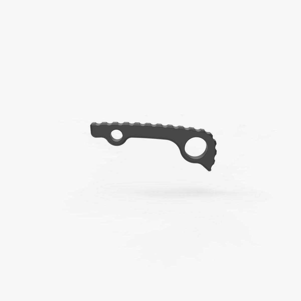 Titanium Mohawk Backspacer - Spyderco Paramilitary 2