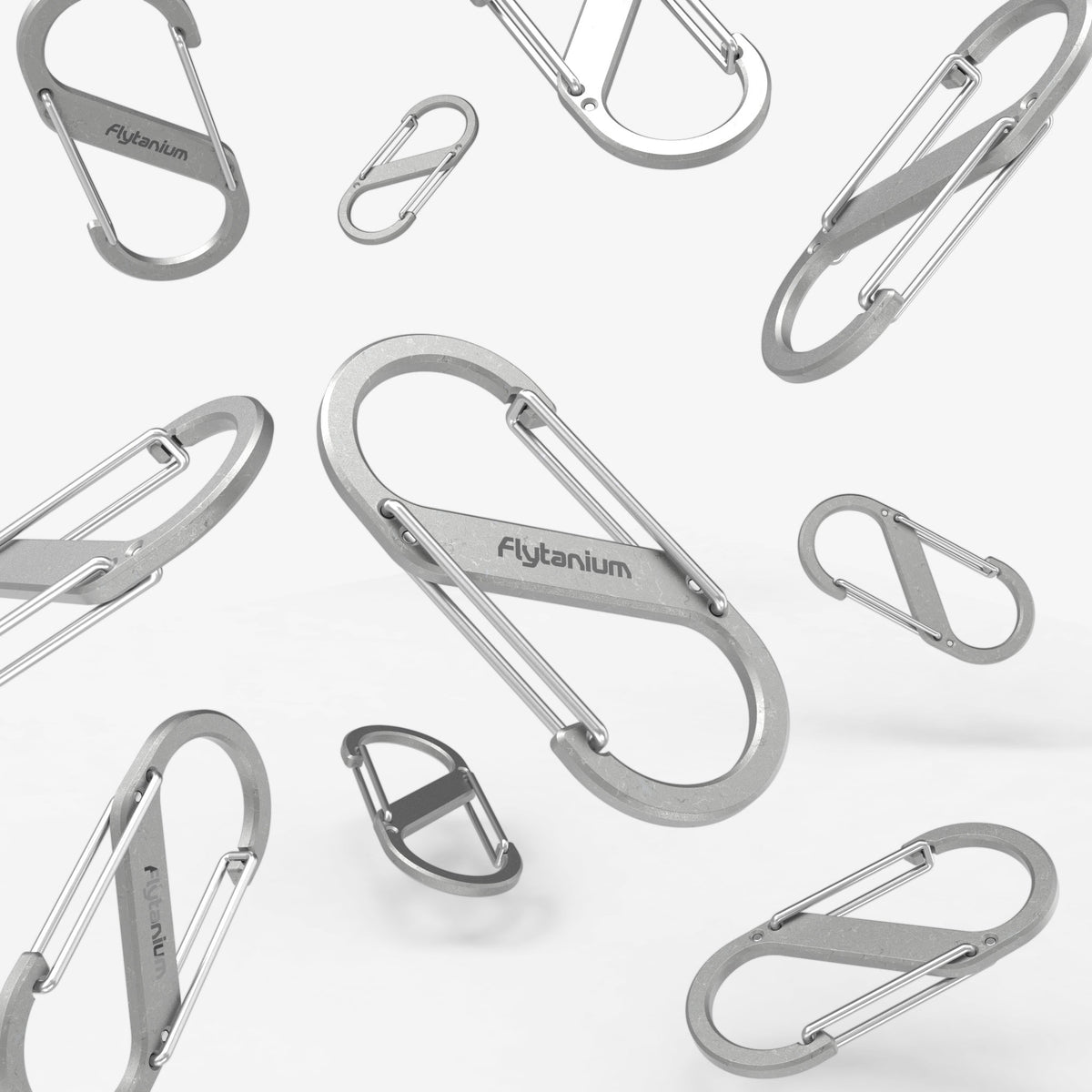 Titanium Dual-Gate Carabiner