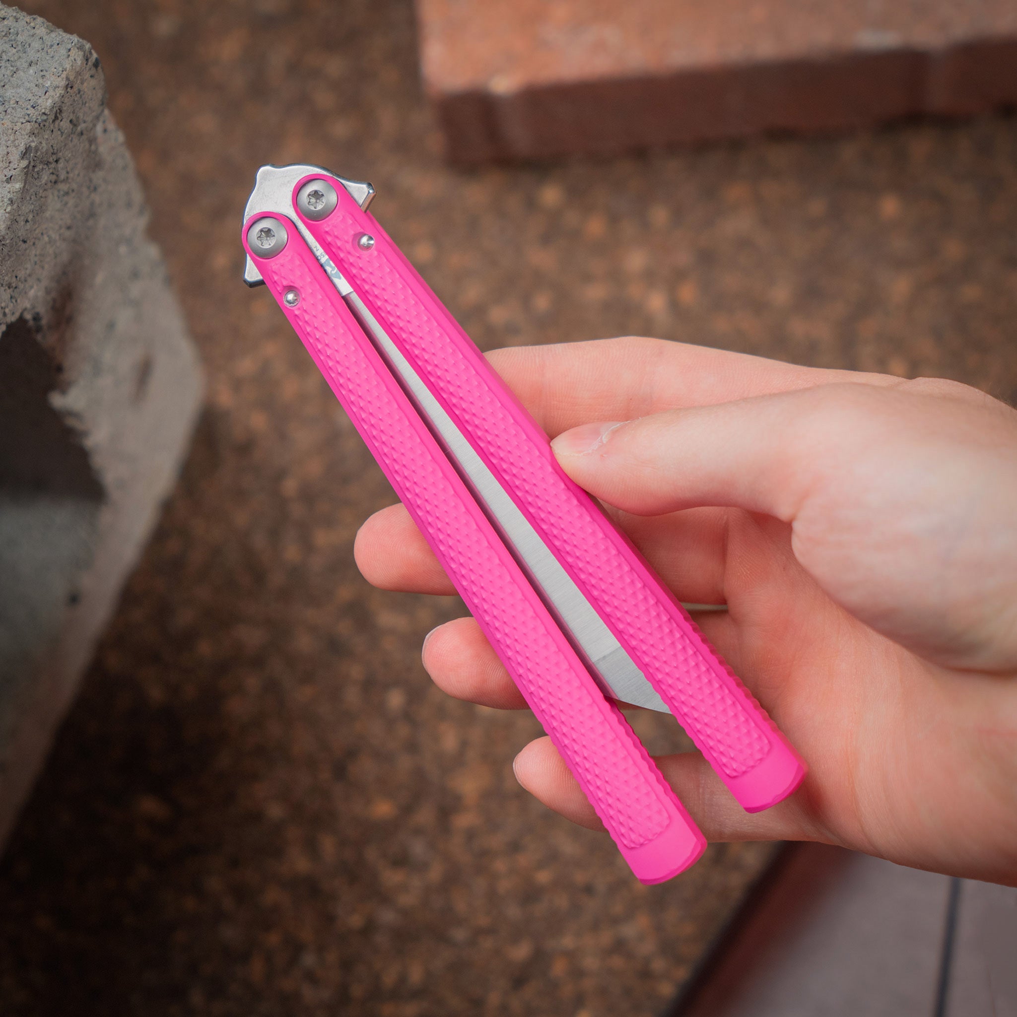 Talisong Z x SpookyBoyFlips - Limited Edition Pink Balisong
