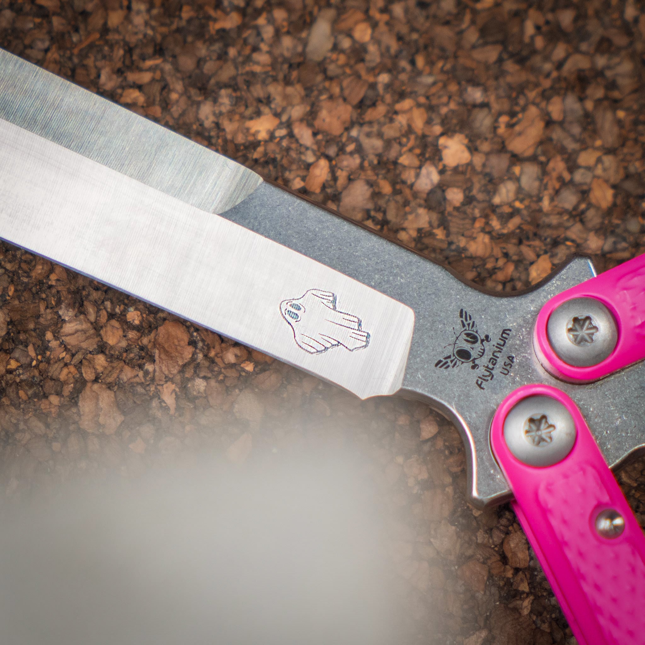 Talisong Z x SpookyBoyFlips - Limited Edition Pink Balisong