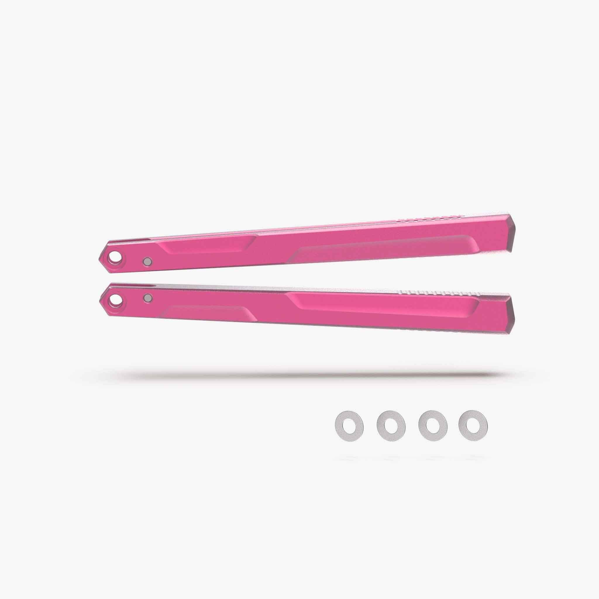 Aluminum v1.5 Handles for the Kershaw Lucha Balisong-Cherry Blossom