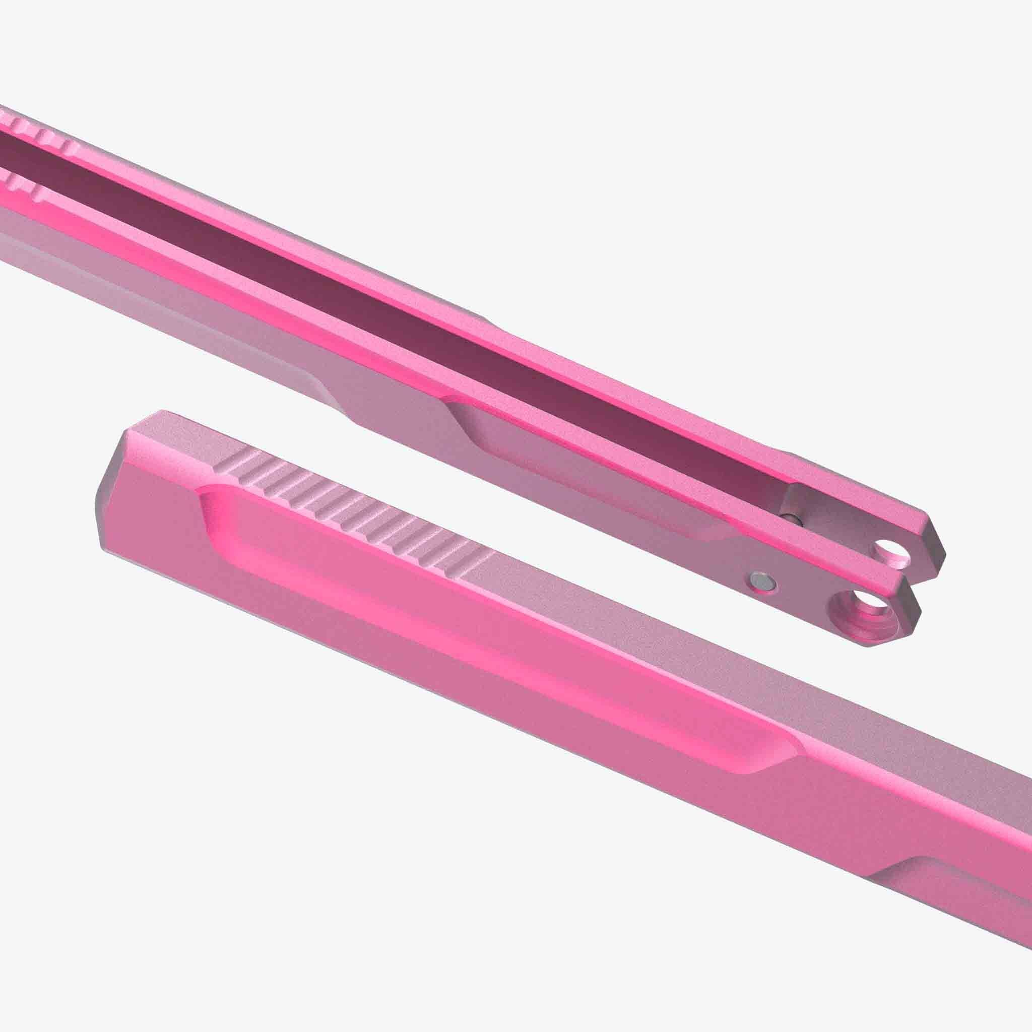 Aluminum v1.5 Handles for the Kershaw Lucha Balisong-Cherry Blossom