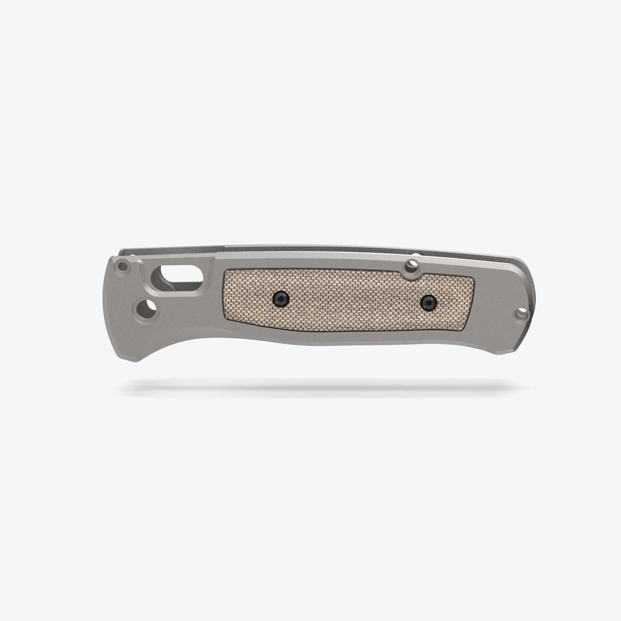 Aluminum Modulator Scale + Inlay Set-Scales-Flytanium-Gunmetal Gray-Natural Canvas-Flytanium