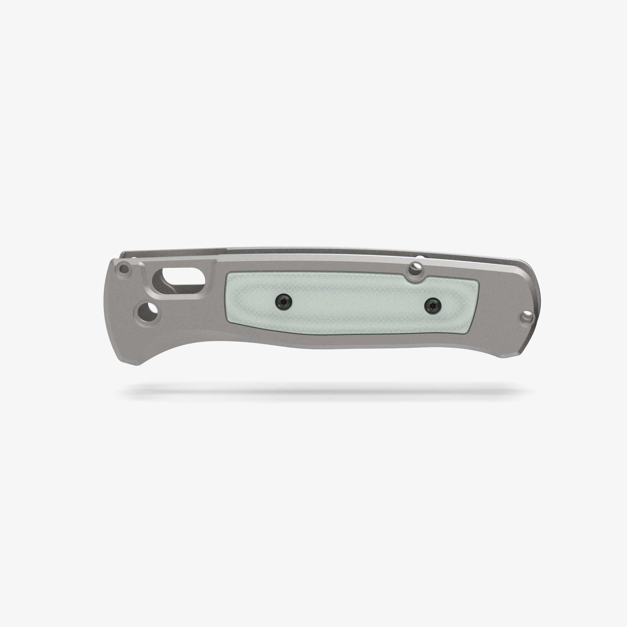 Aluminum Modulator Scale + Inlay Set-Scales-Flytanium-Gunmetal Gray-Natural Jade-Flytanium