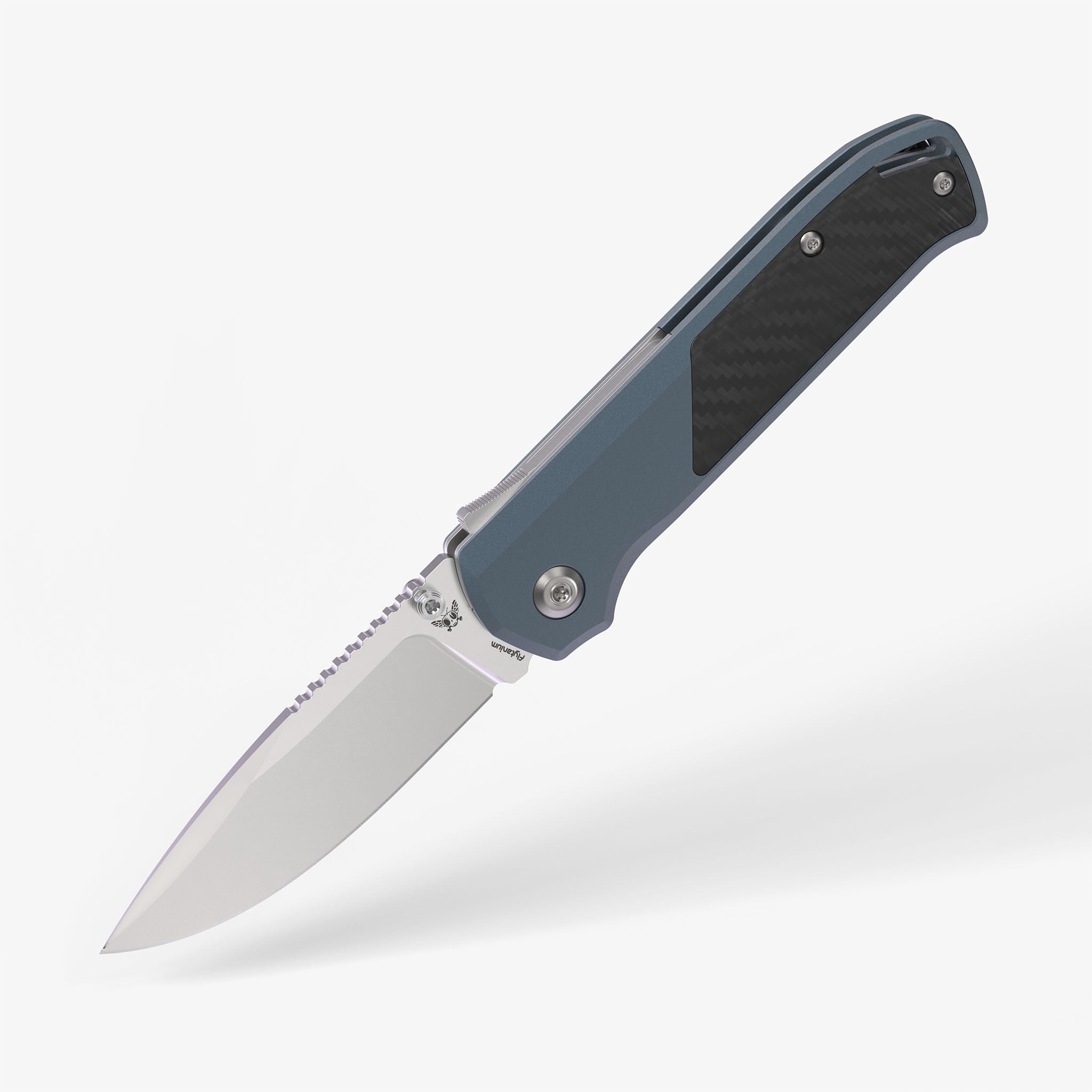 Arcade® - Blue Carbon-Pocket Knife-Flytanium-Stonewash-Flytanium