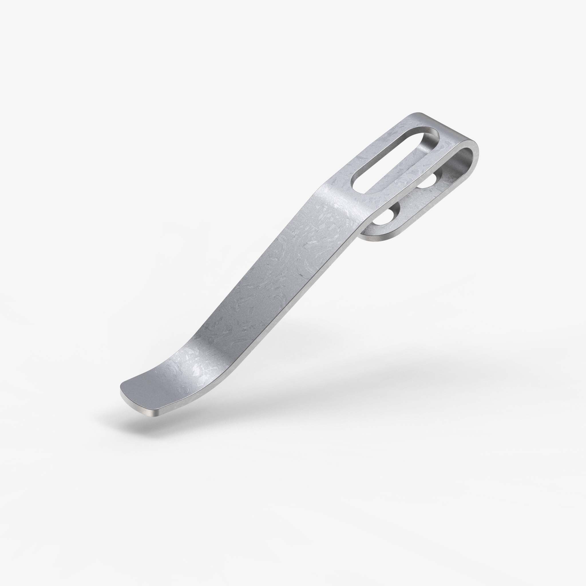 Arcade® Steel Replacement Pocket Clip-Hardware-Flytanium-Satin-Flytanium