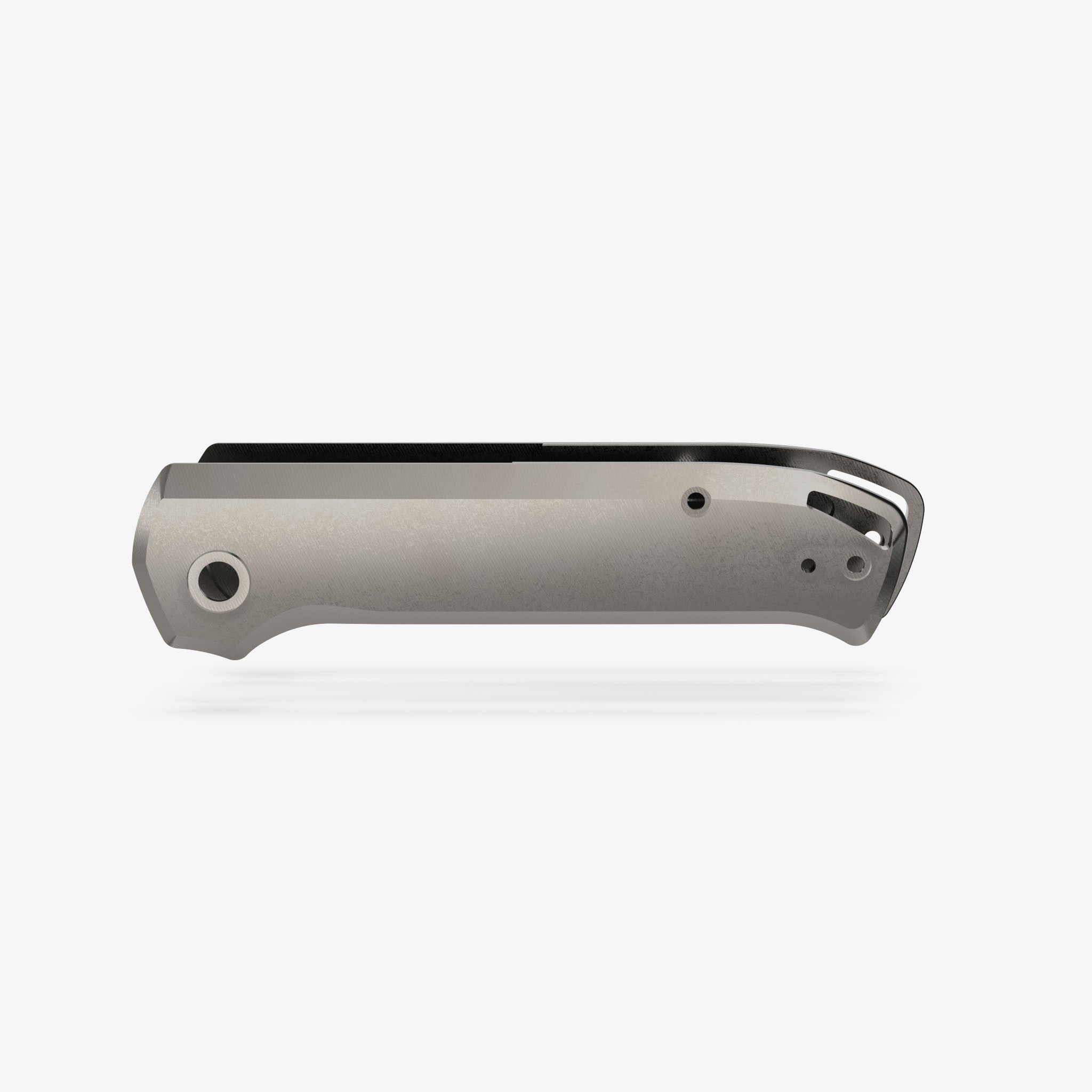 Arcade® Titanium Handle Set - No Inlay-Scales-Flytanium-Titanium Stonewash-Flytanium