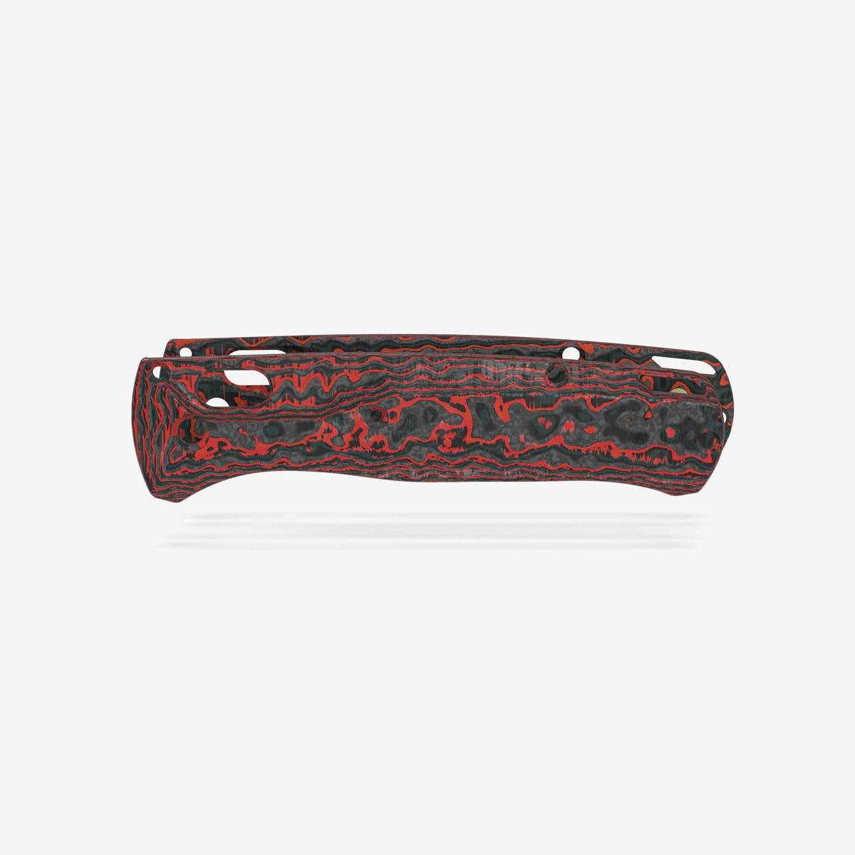Carbon Fiber Crossfade Scales for Benchmade Bugout Knife-Scales-Benchmade-Lava Flow-Flytanium