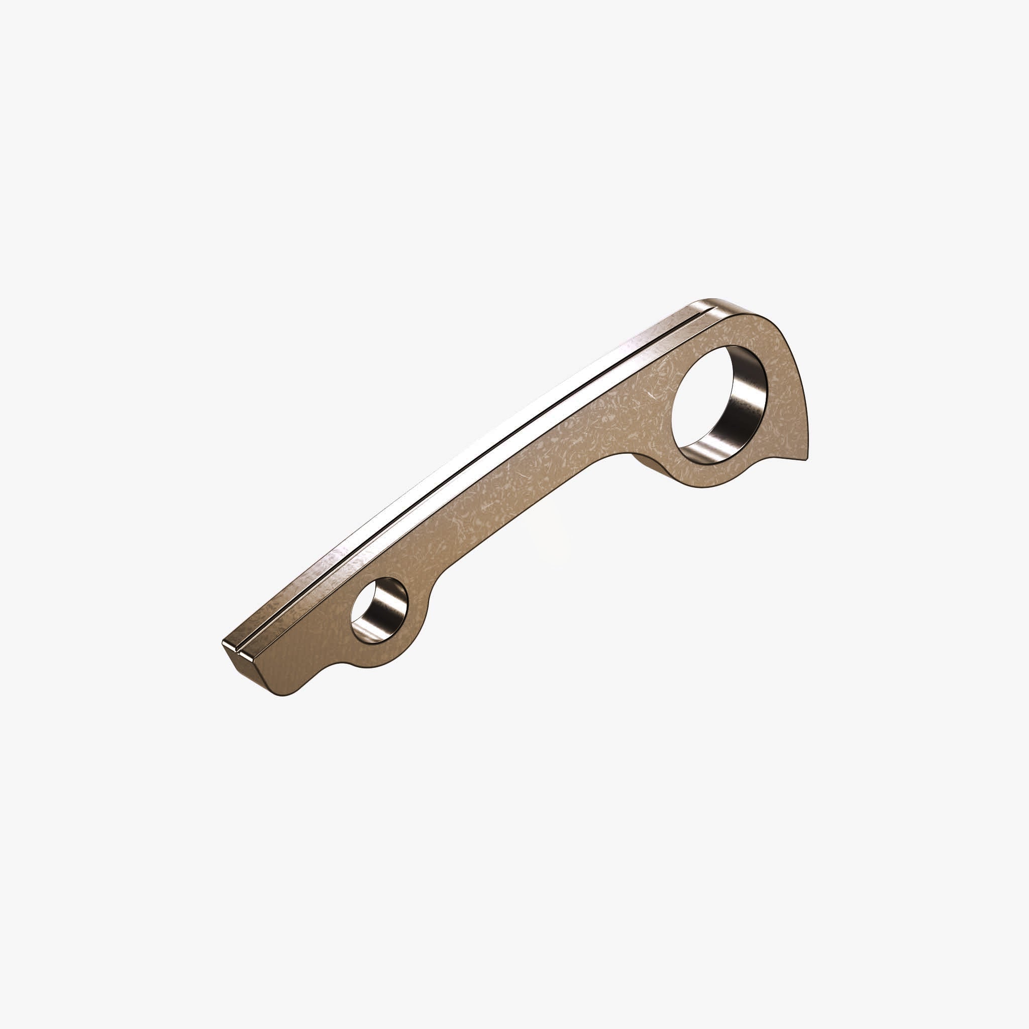 Classic Backspacer - Titanium - Spyderco Paramilitary 2-Backspacer-Spyderco-Bronze Anodize-Flytanium