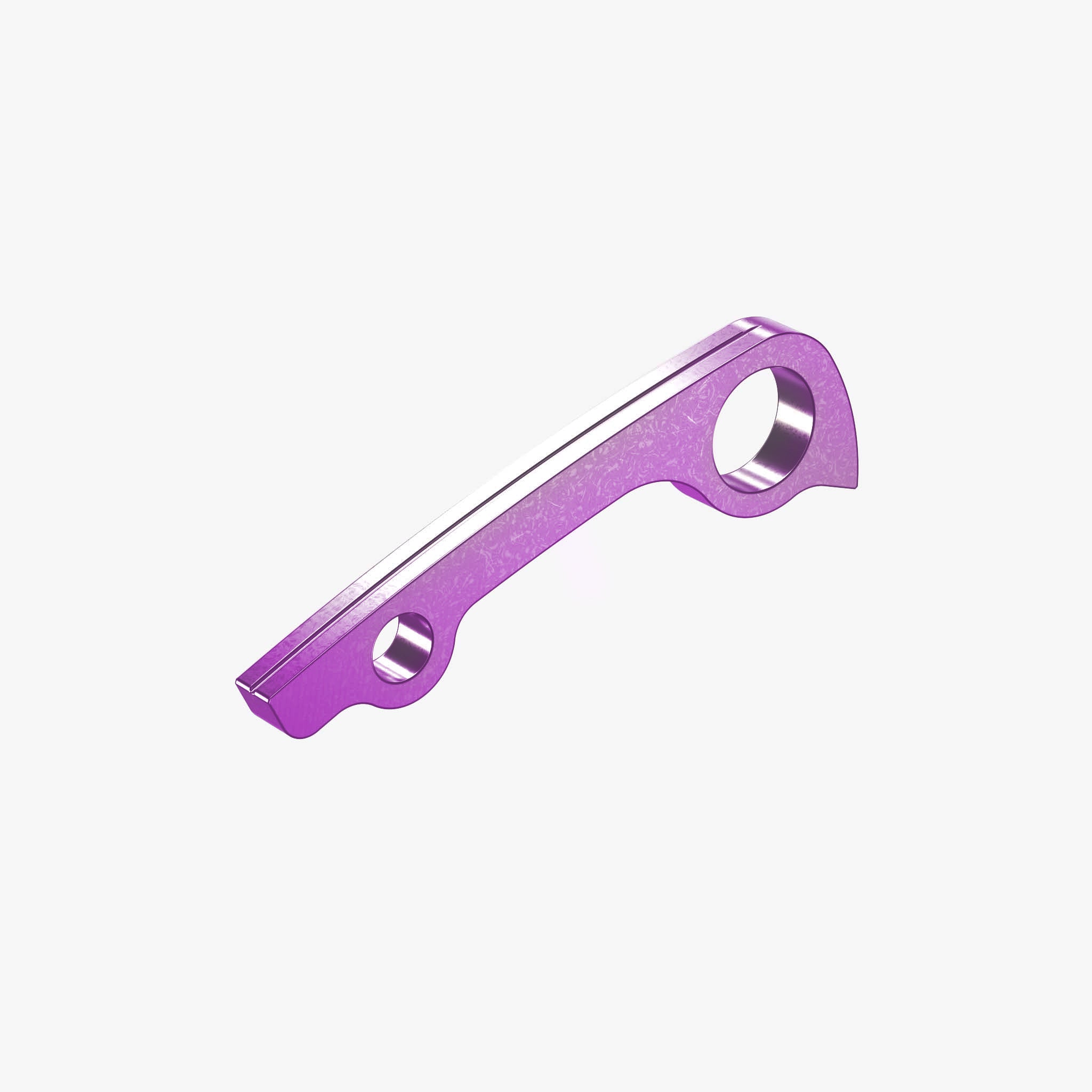 Classic Backspacer - Titanium - Spyderco Paramilitary 2-Backspacer-Spyderco-Magenta Anodize-Flytanium