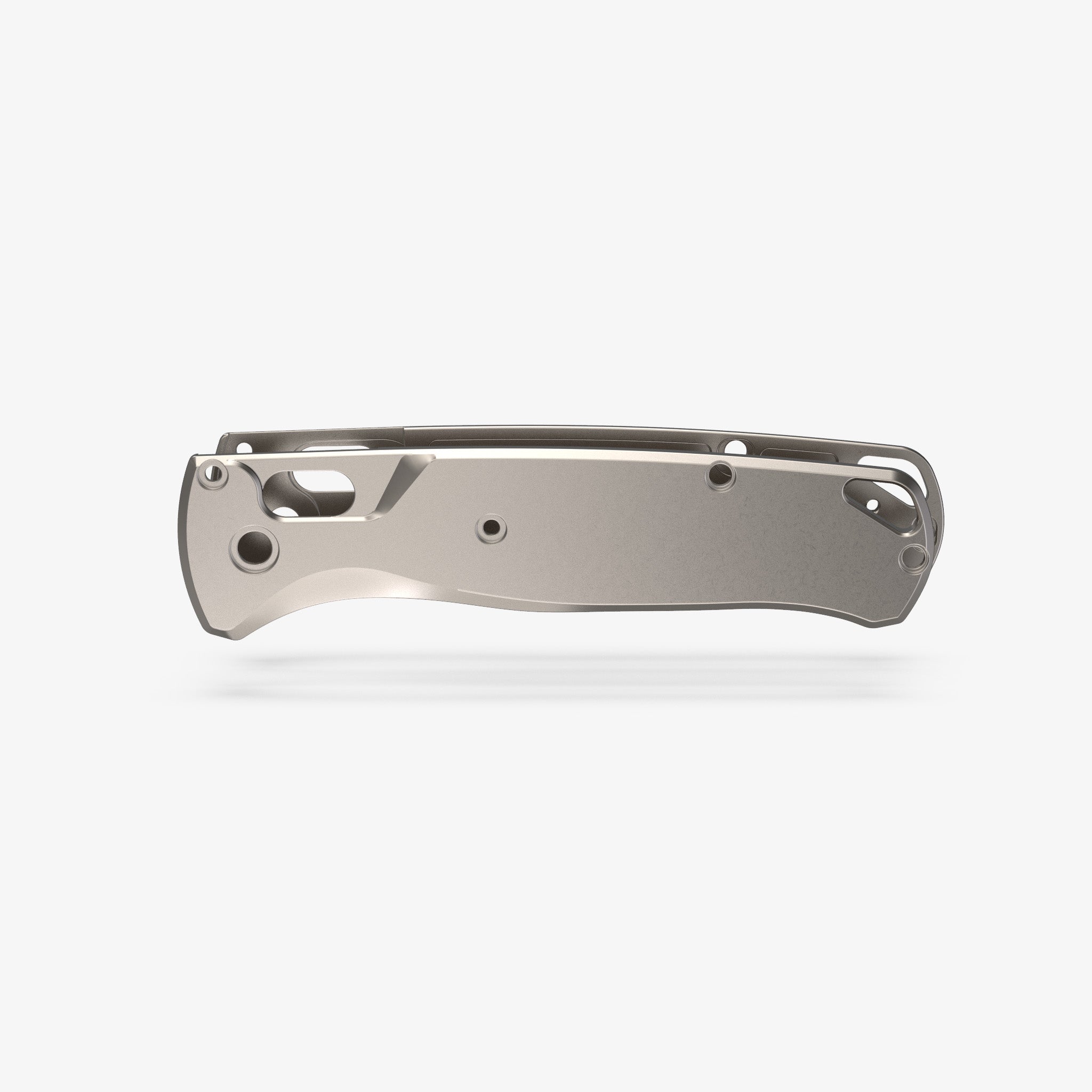 Classic Titanium Scales for Benchmade Bugout Knife-Scales-Benchmade-Titanium Stonewash-Flytanium