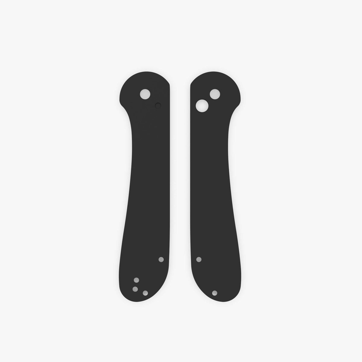 Contoured Titanium Scales for CIVIVI Elementum Button Lock Knife-