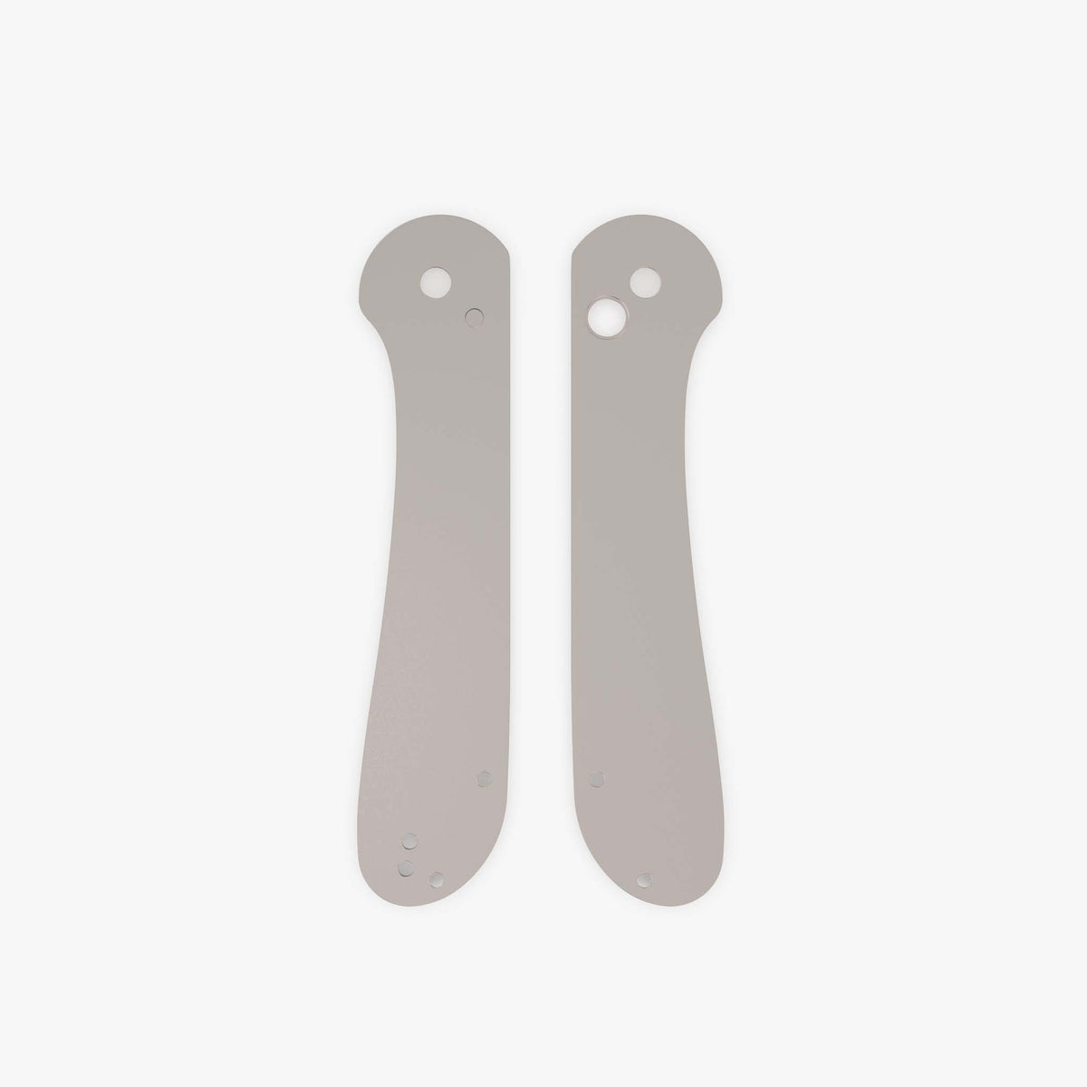 Contoured Titanium Scales for CIVIVI Elementum Button Lock Knife-