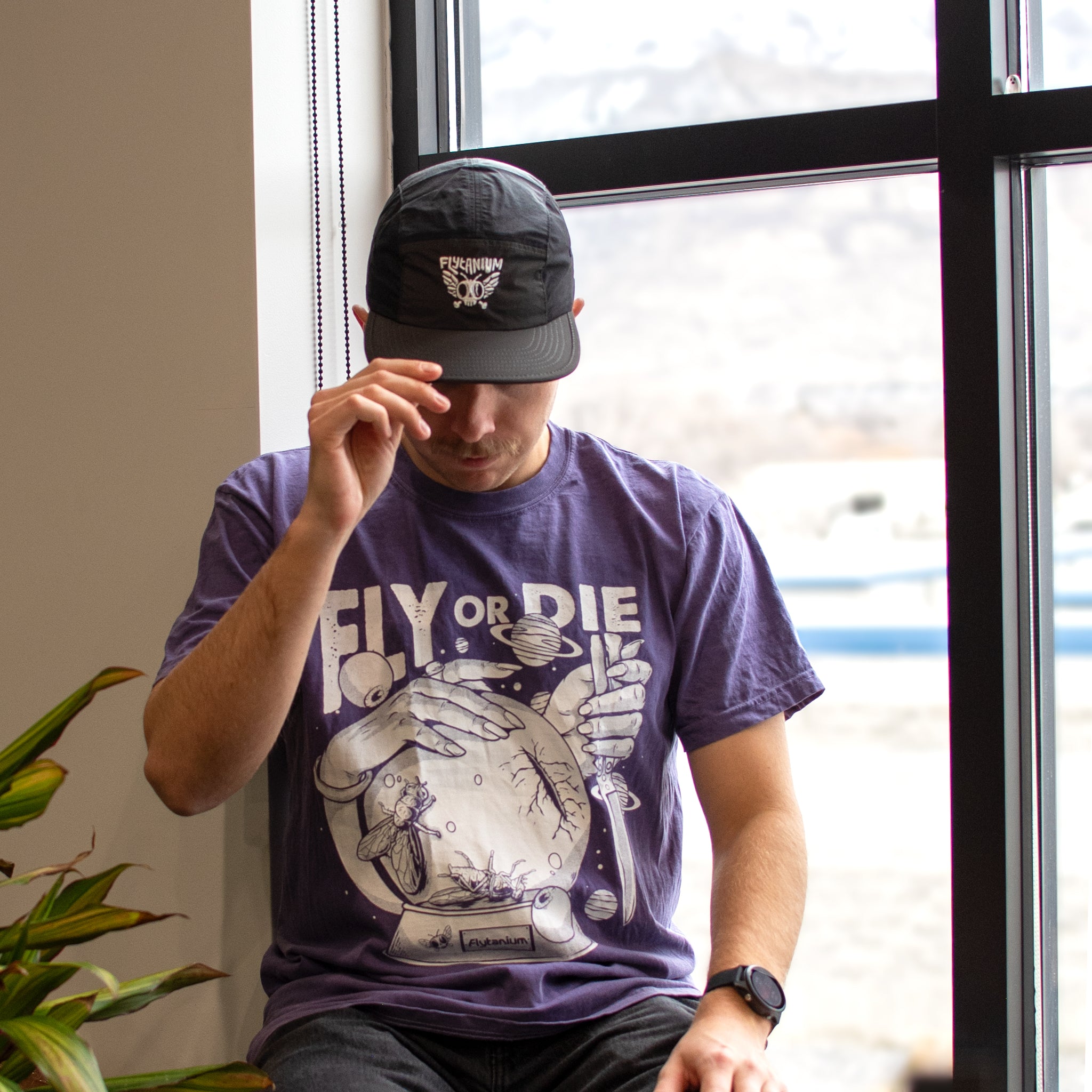 Flytanium - Fly or Die Graphic T-Shirt | White