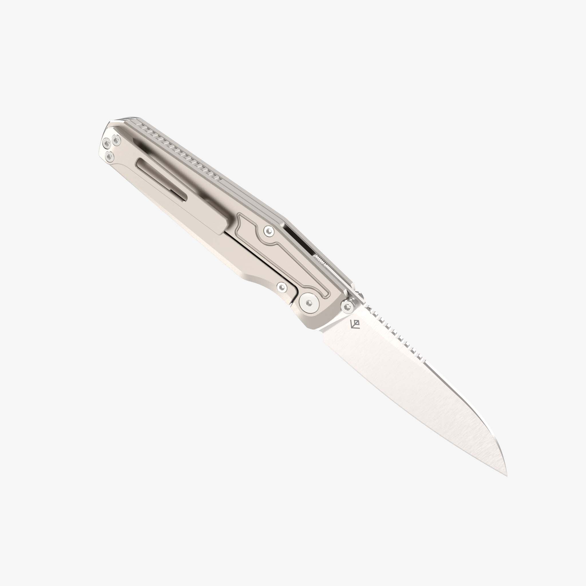 Concourse - Titanium Frame Lock - Front Flipper