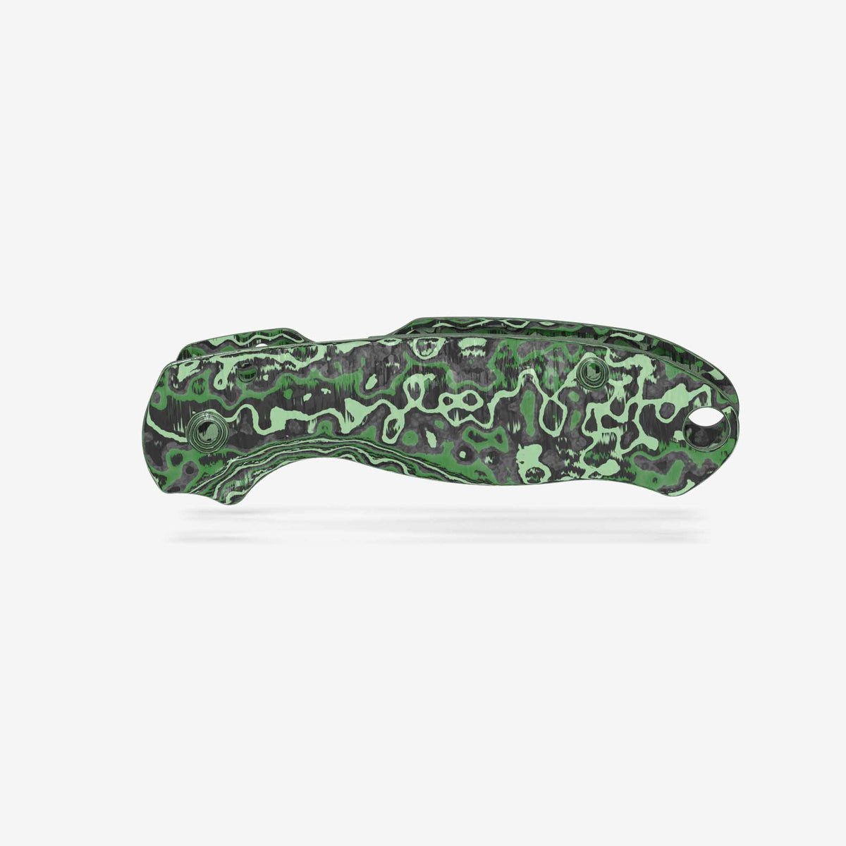 Lotus Scales - Carbon Fiber - Spyderco Para 3-Scales-Flytanium-Jungle Wear-Flytanium