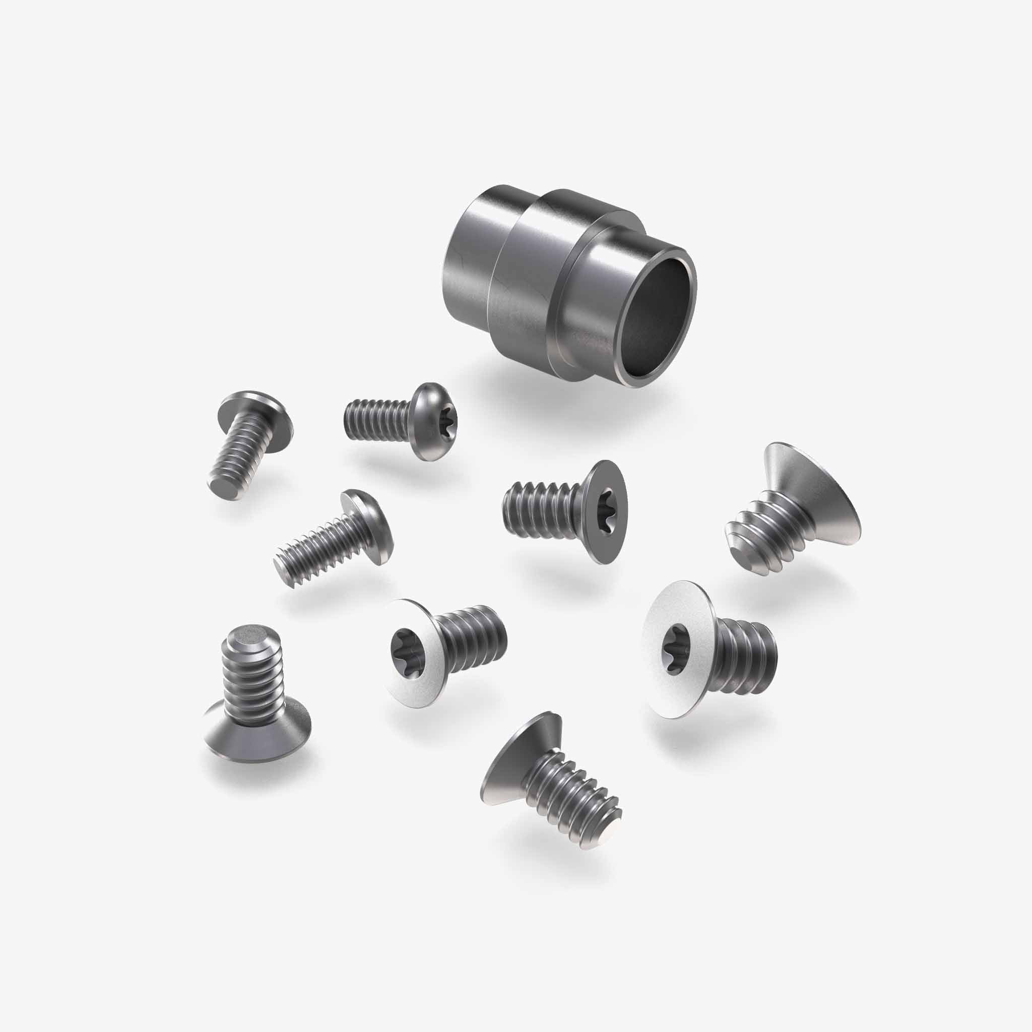 Steel Replacement Hardware Kit - Spyderco Manix 2 Knife