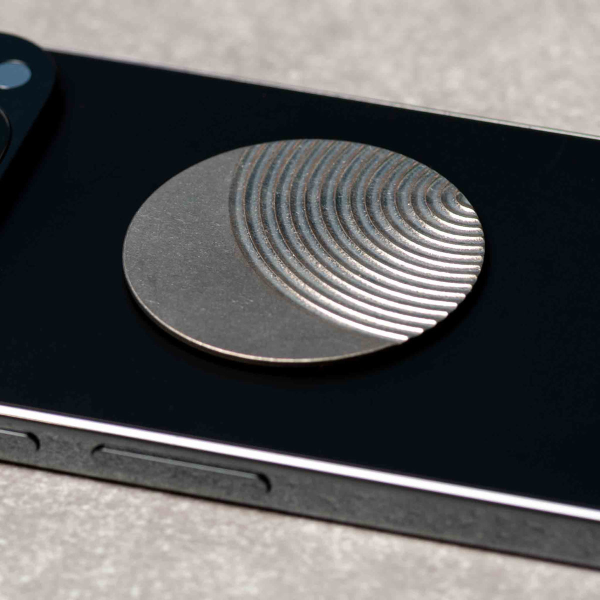 Textured Titanium Stickers - Phone Grip