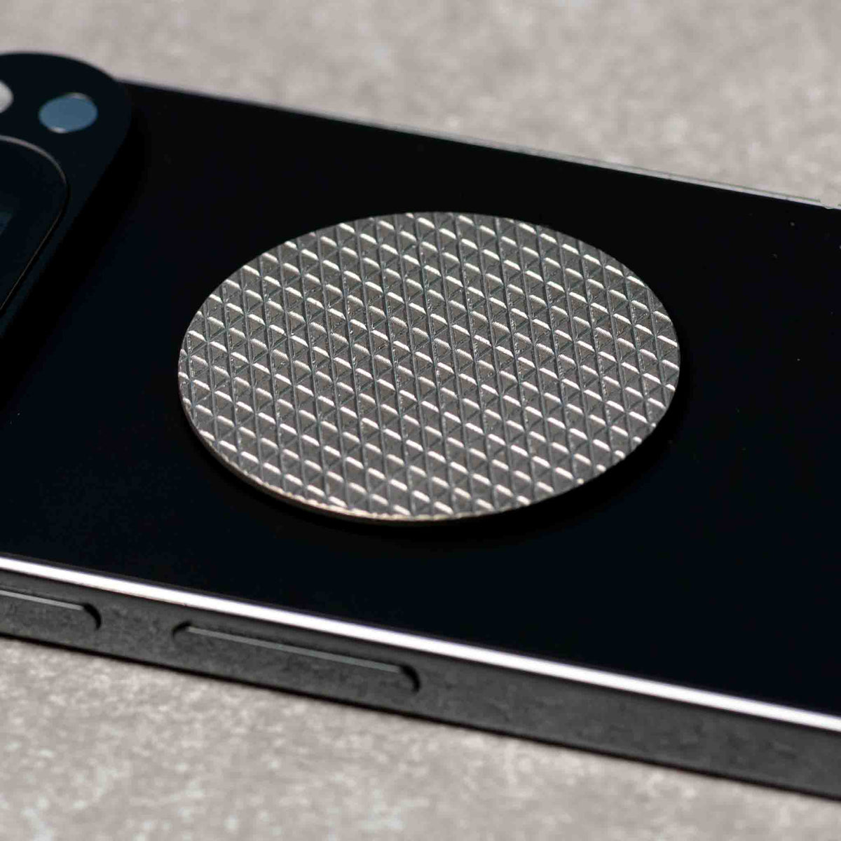 Textured Titanium Stickers - Phone Grip