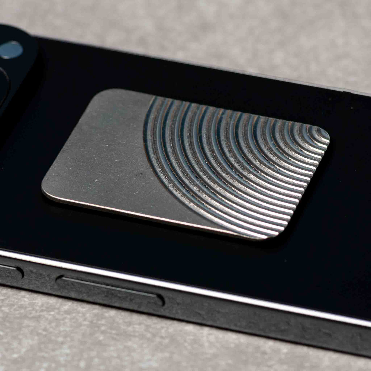 Textured Titanium Stickers - Phone Grip