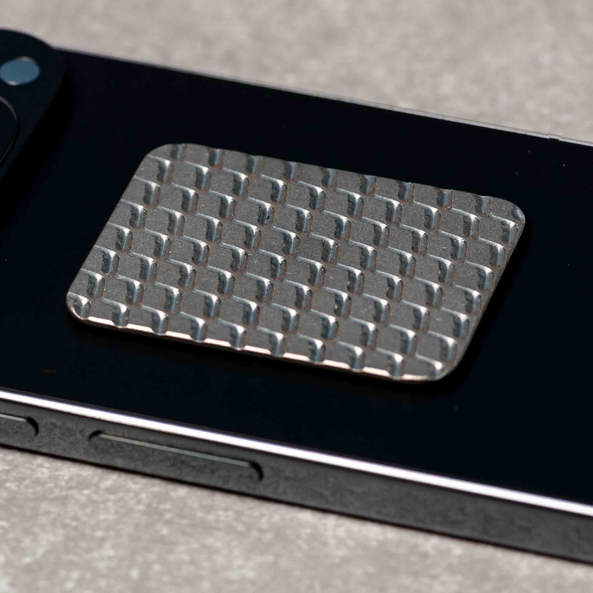 Titanium Phone Pad