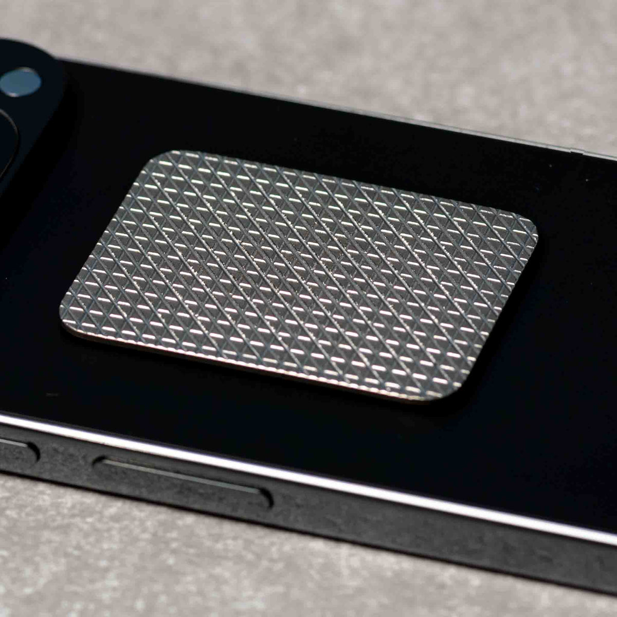 Textured Titanium Stickers - Phone Grip