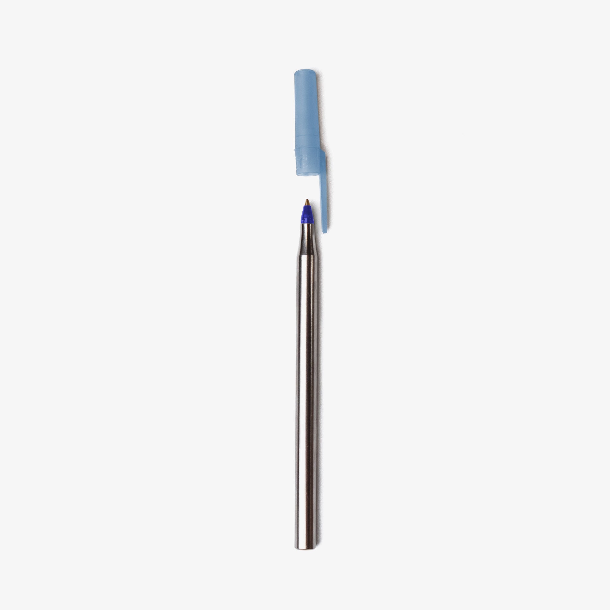 Ti Stic Pen Sleeve - Satin Titanium-Flytanium-Ti Stic-Blue-Flytanium