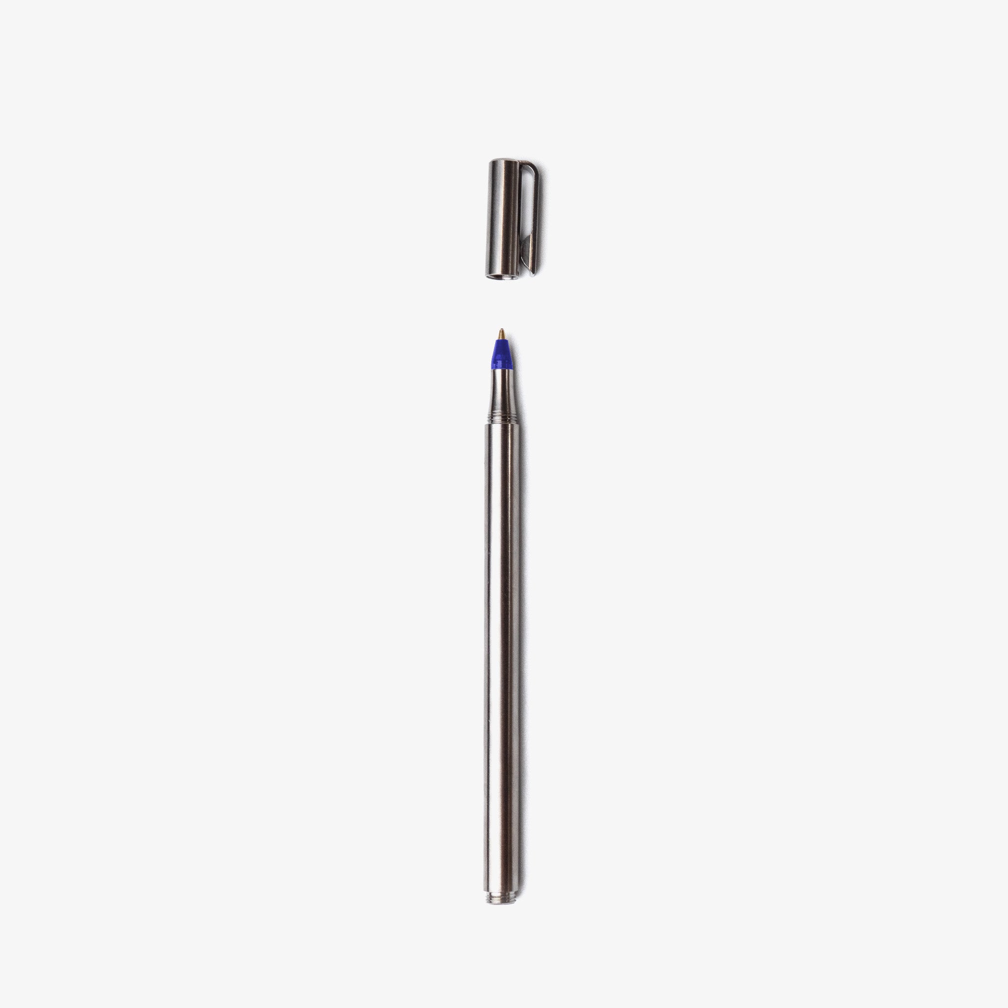 Ti Stic Pen Sleeve - Satin Titanium-Flytanium-Ti Stic Xtra-Blue-Flytanium