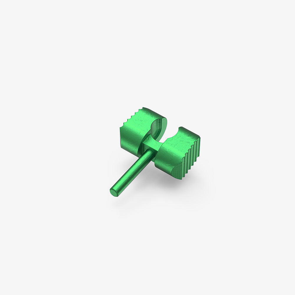 Titanium Ball Cage Lock for Spyderco Manix 2-Ball Cage-Spyderco-Green Anodize-Flytanium