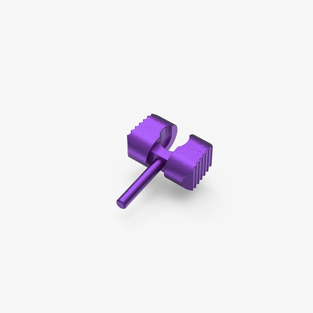 Titanium Ball Cage Lock for Spyderco Manix 2-Ball Cage-Spyderco-Purple Anodize-Flytanium