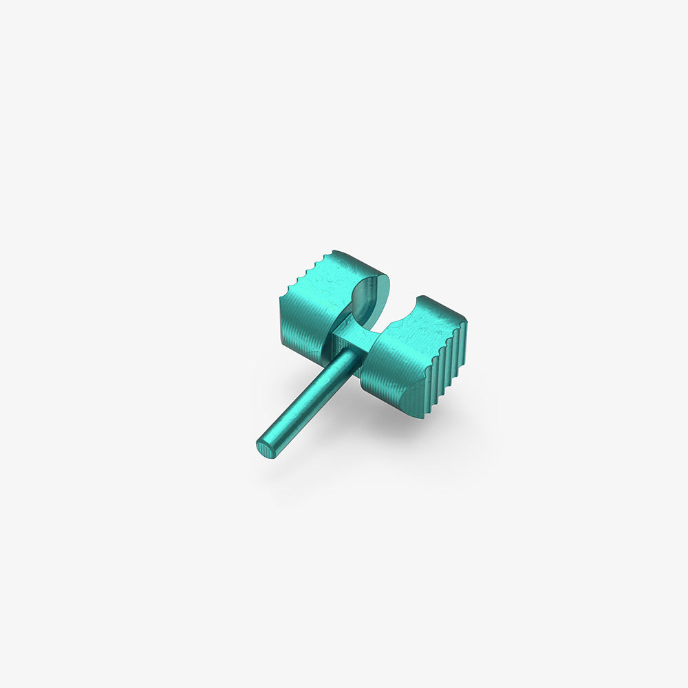Titanium Ball Cage Lock for Spyderco Manix 2-Ball Cage-Spyderco-Teal Anodize-Flytanium