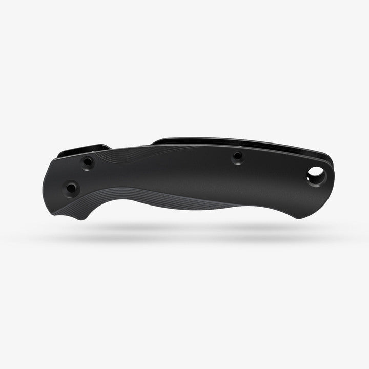 Titanium Lotus Scales for Spyderco Paramilitary 2 Knife-Scales-Spyderco-Titanium Black-Flytanium