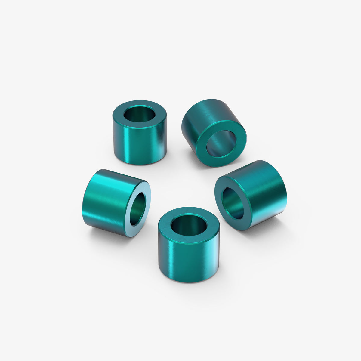Titanium Pony Beads