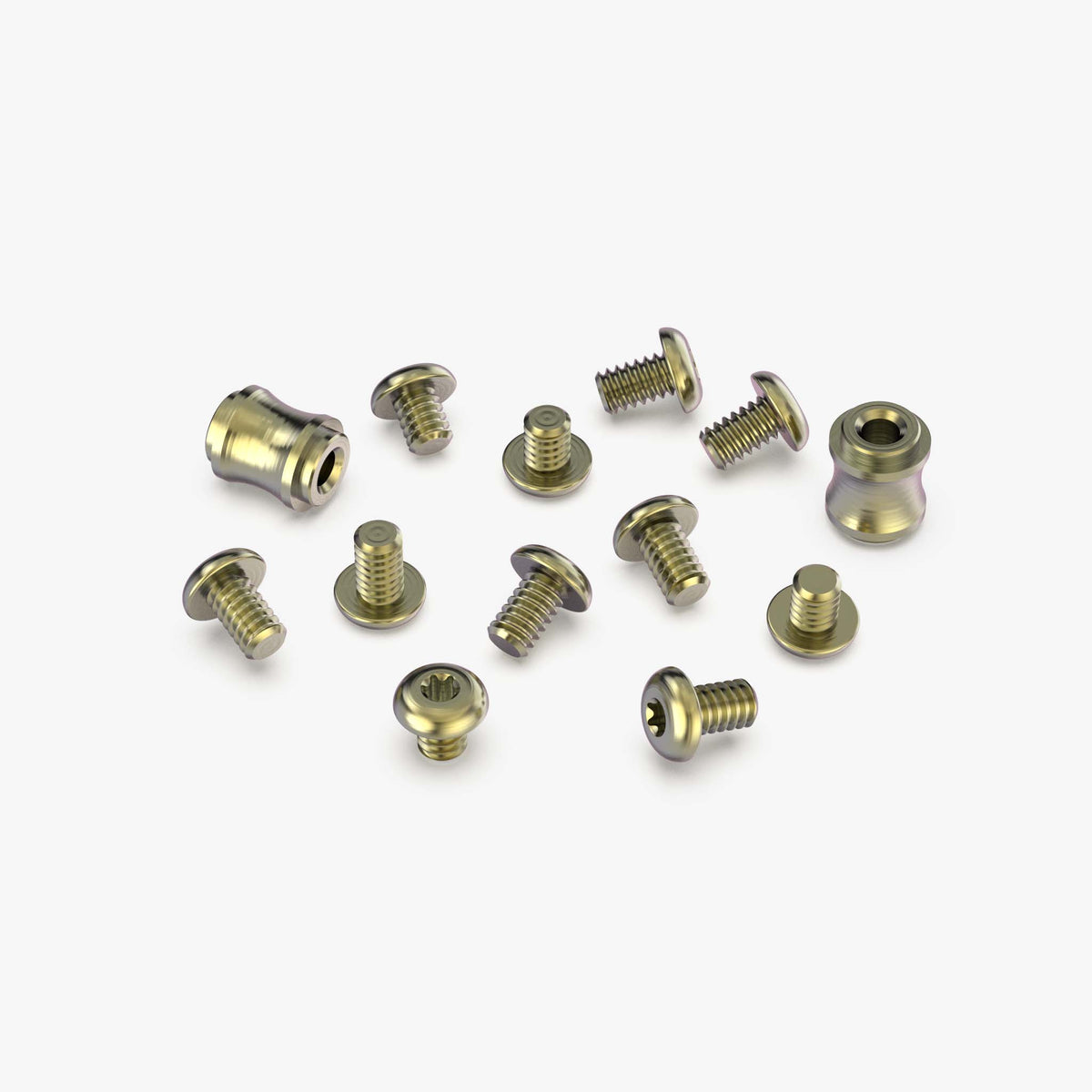 Titanium Hardware Kit for 940 Radar Scales-Gold Anodize