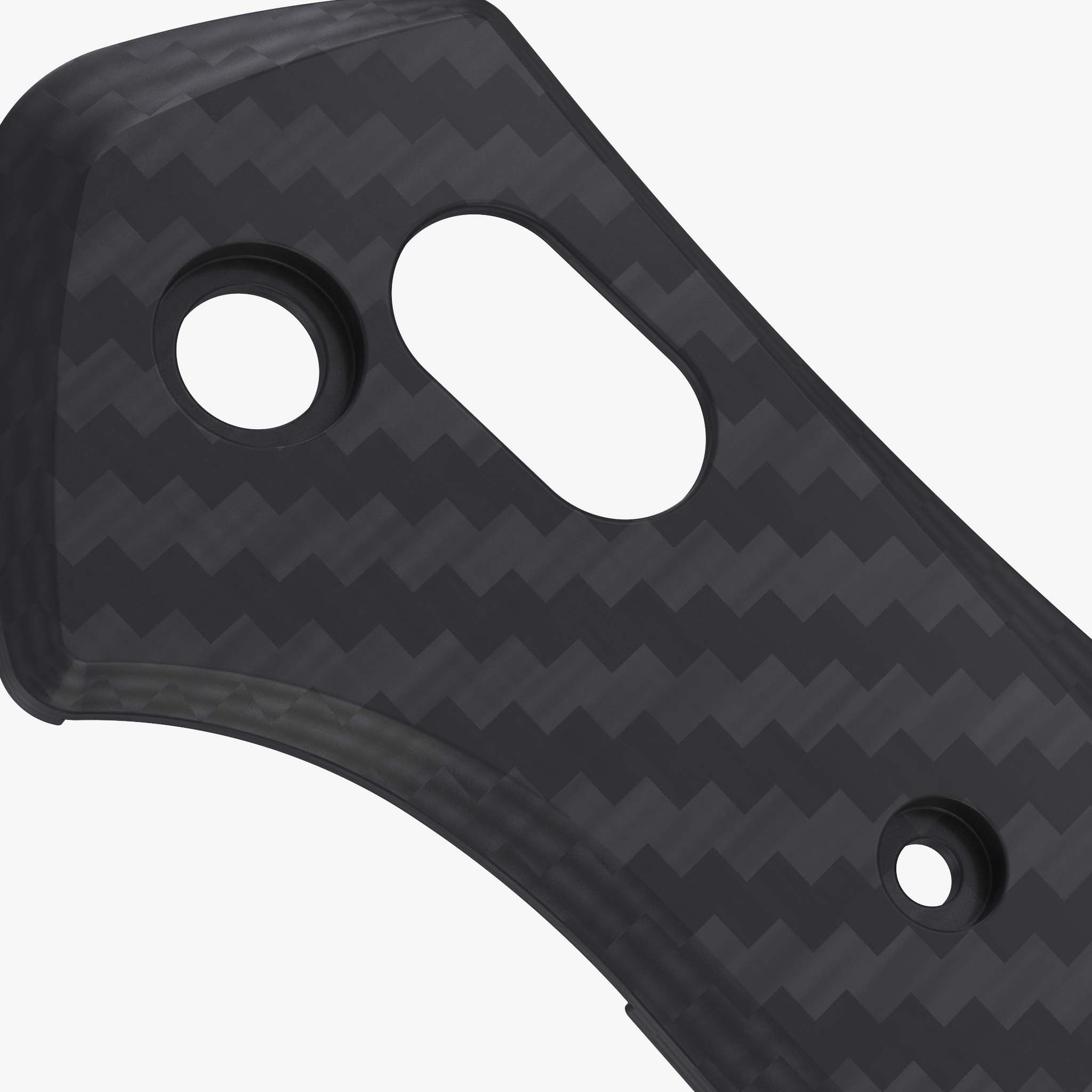 Carbon Fiber Radar Scales for Benchmade 940 Osborne Knife-Basket Weave