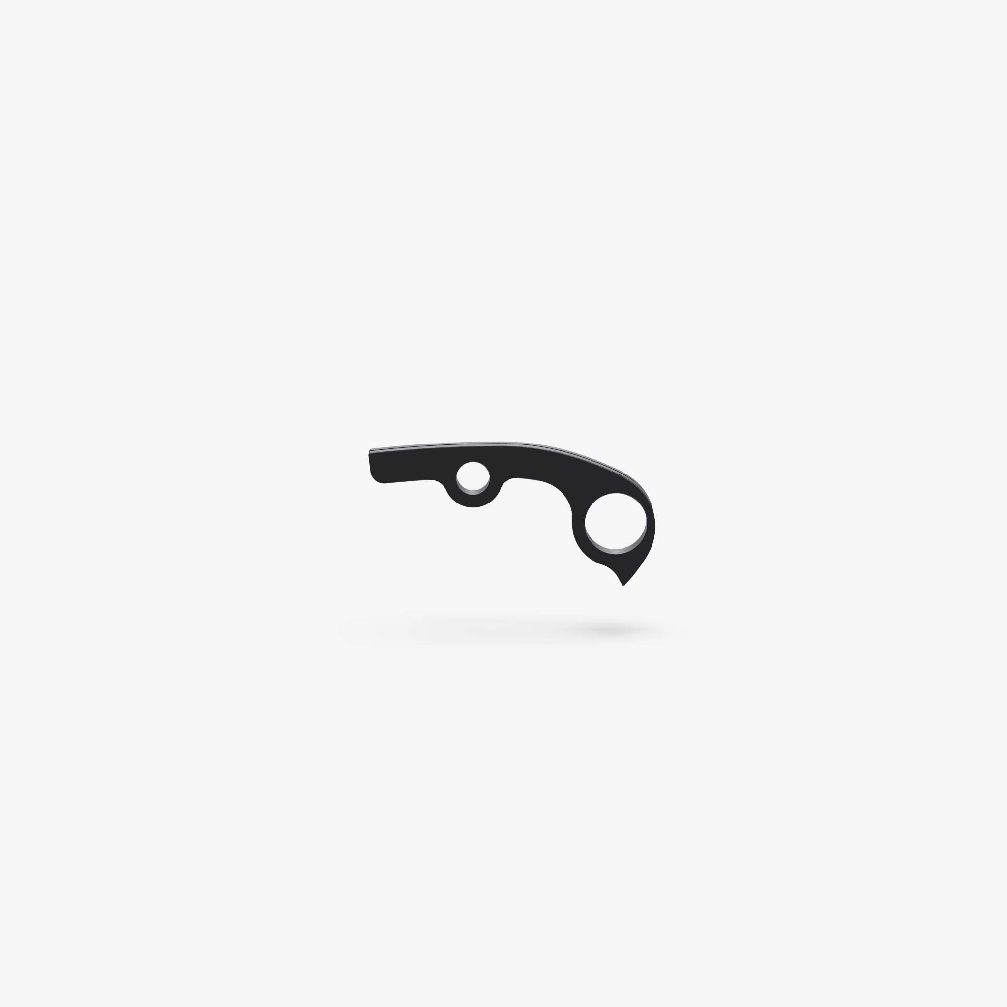 Titanium Backspacer for Spyderco Para3-