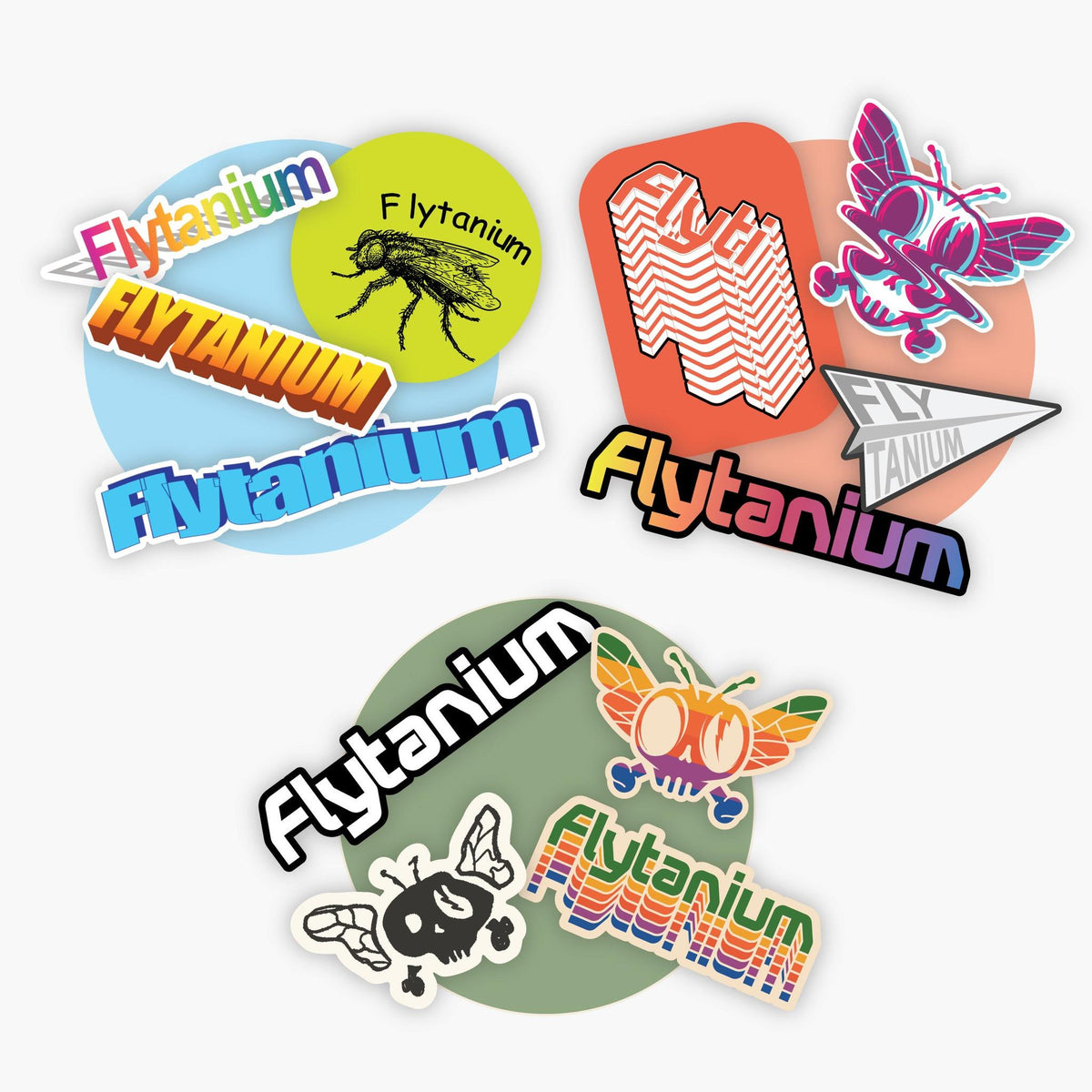 Dead Fly Society Sticker Pack-