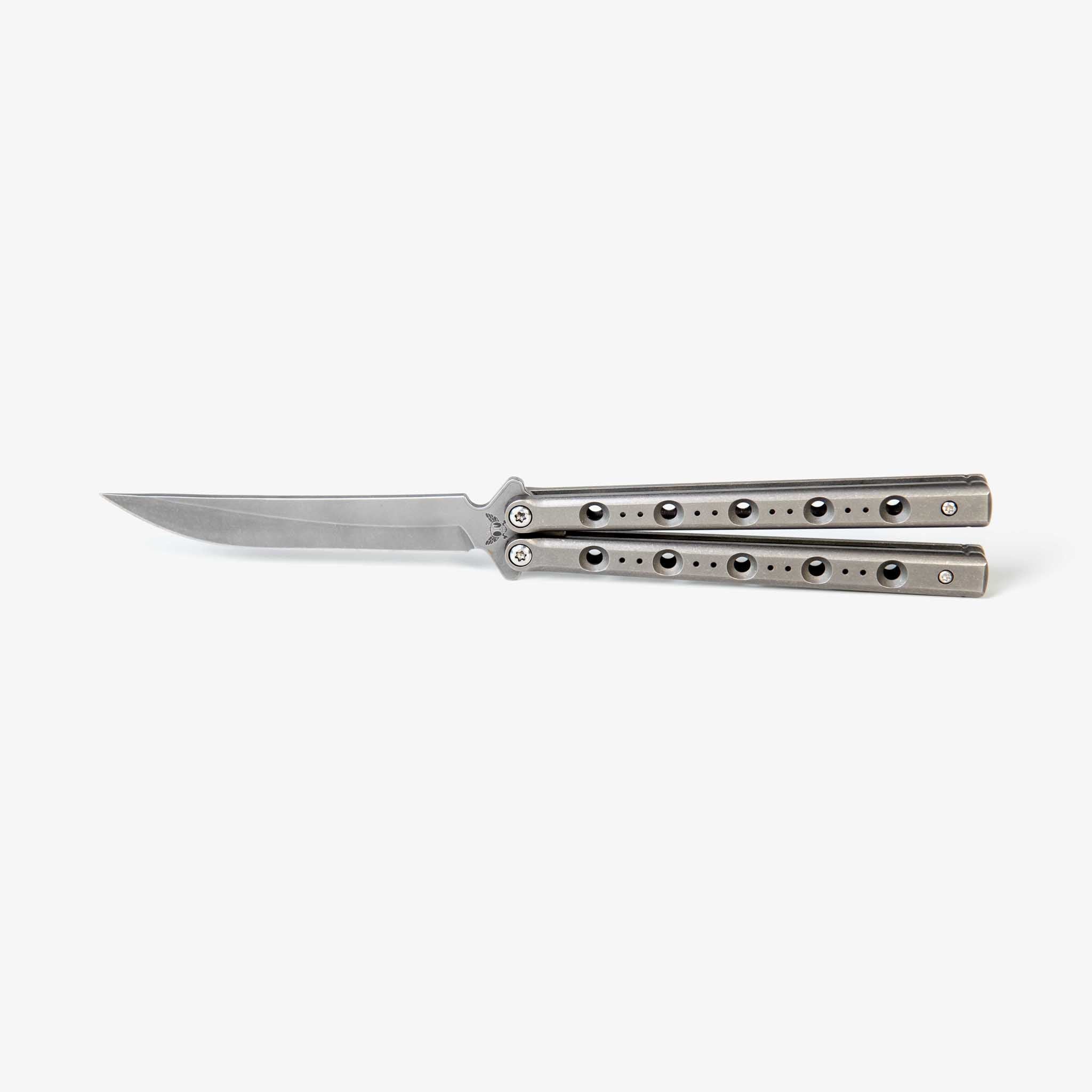 FLY One Balisong - Plain Stonewash-Multi
