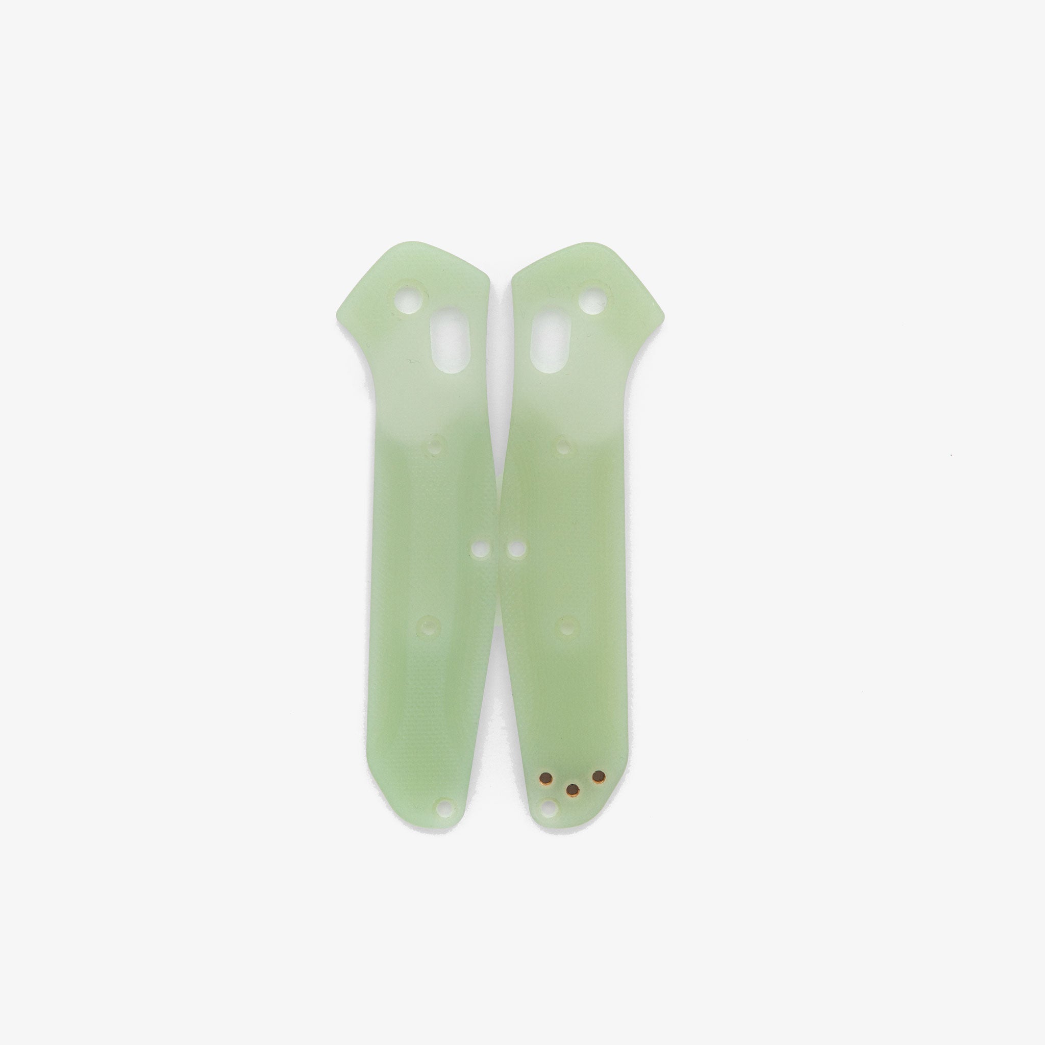 G-10 Scales for Benchmade Mini Osborne 945-Natural Jade