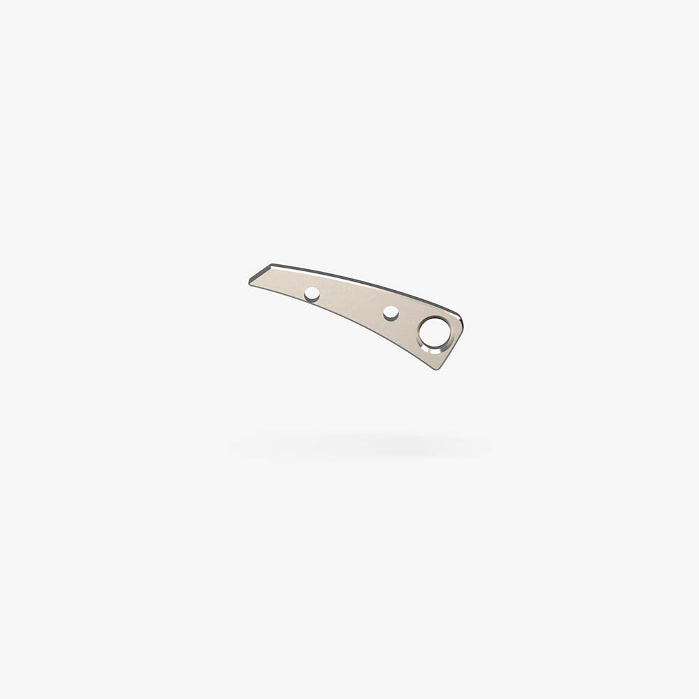 Titanium Backspacer for CRKT Pilar 3-Titanium Stonewash