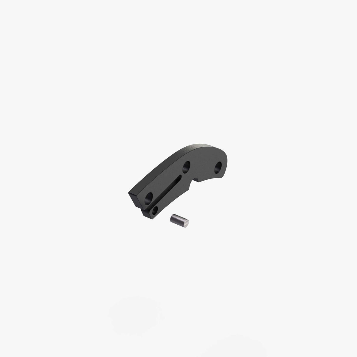 Titanium Backspacer for Spyderco Delica-