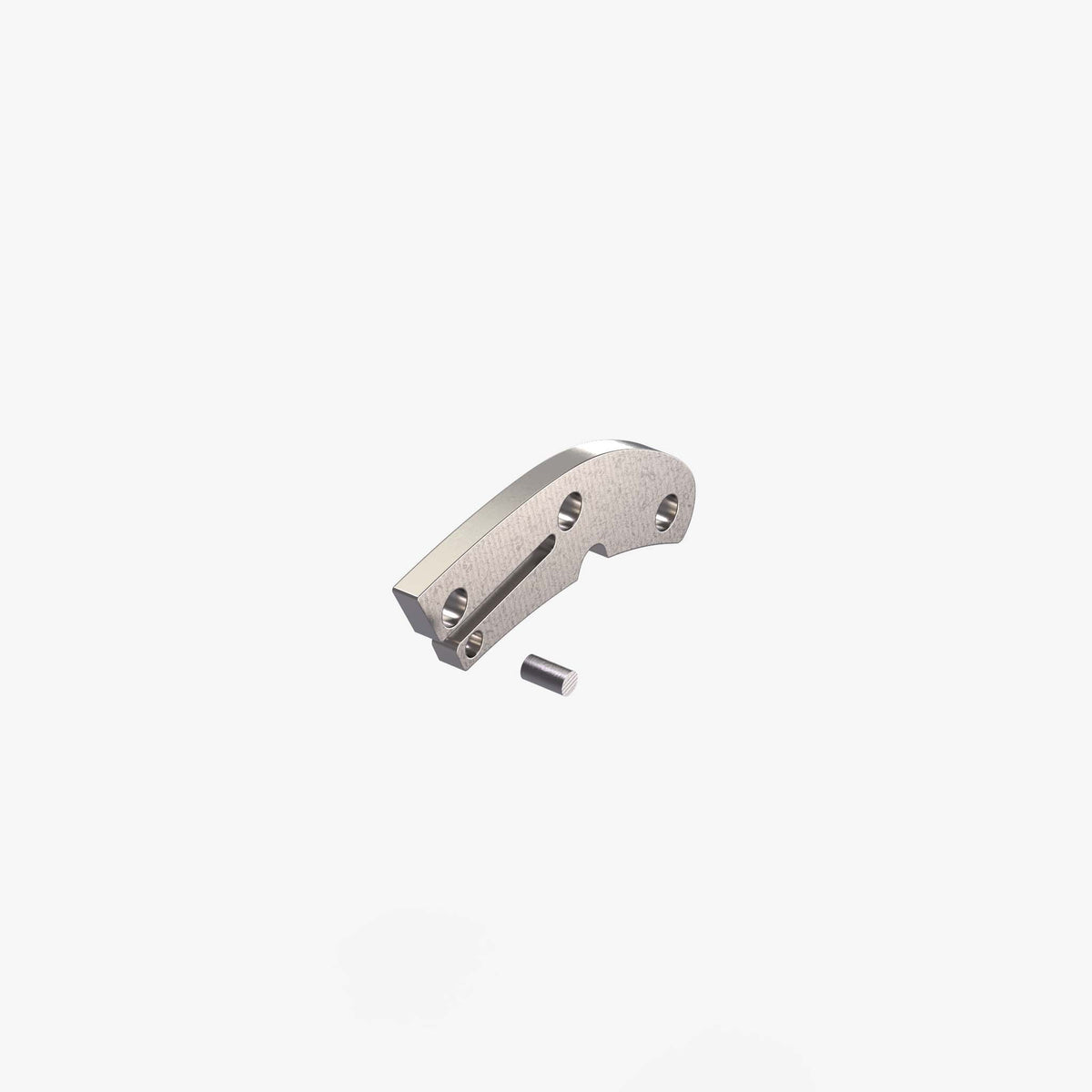 Titanium Backspacer for Spyderco Delica-