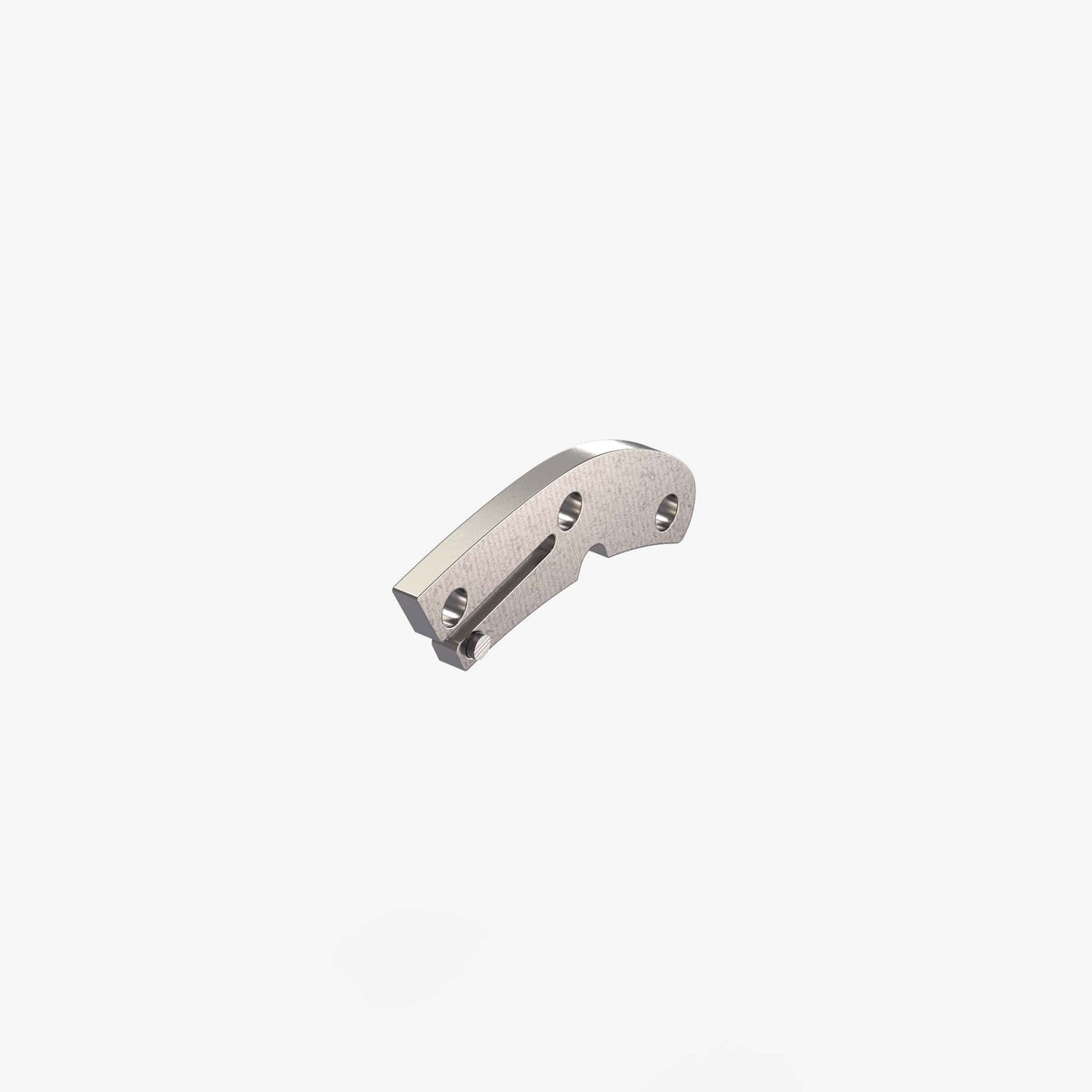 Titanium Backspacer for Spyderco Delica-Titanium Stonewash