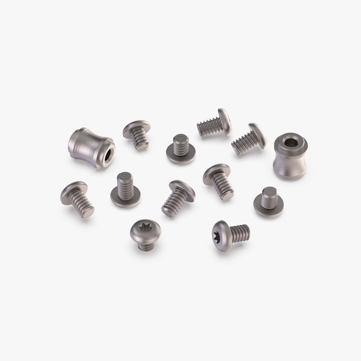 Titanium Hardware Kit for 940 Radar Scales-Titanium Stonewash