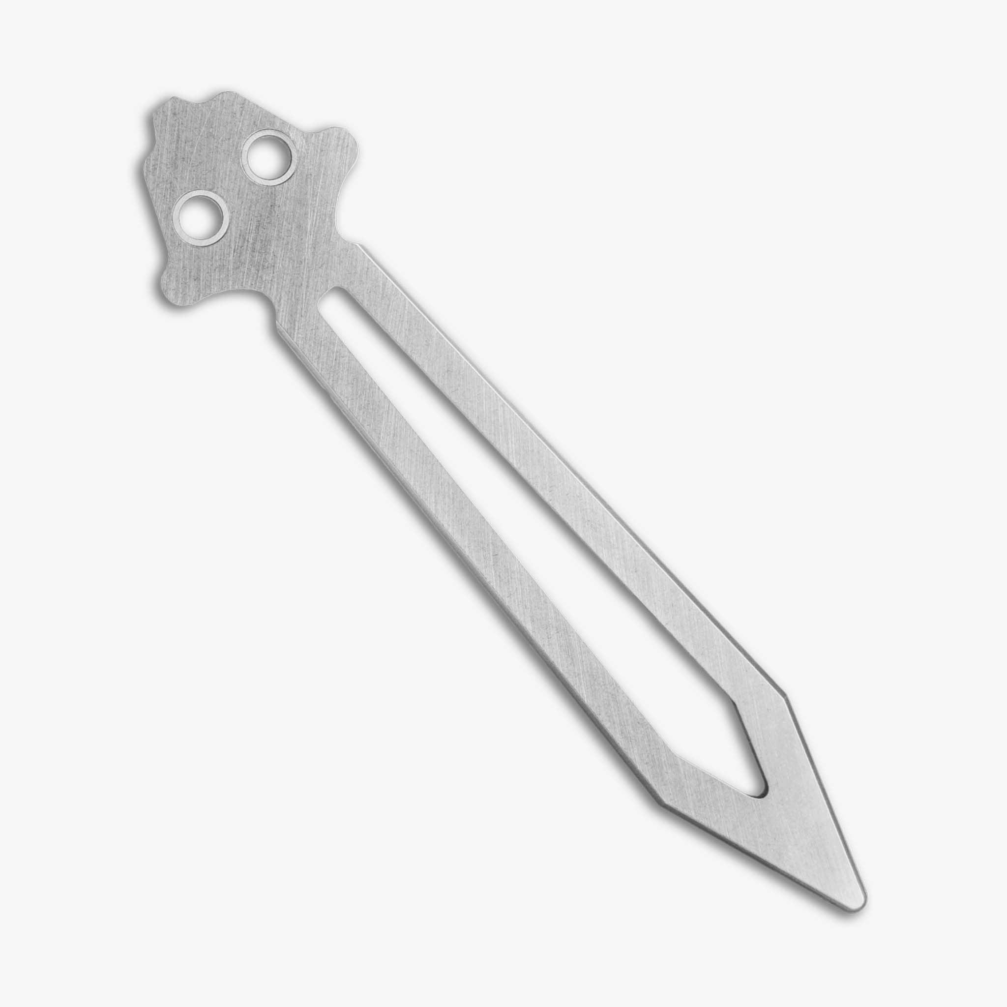 Zenith Trainer Blade for Benchmade 51 Balisong w/ Bushings Silver